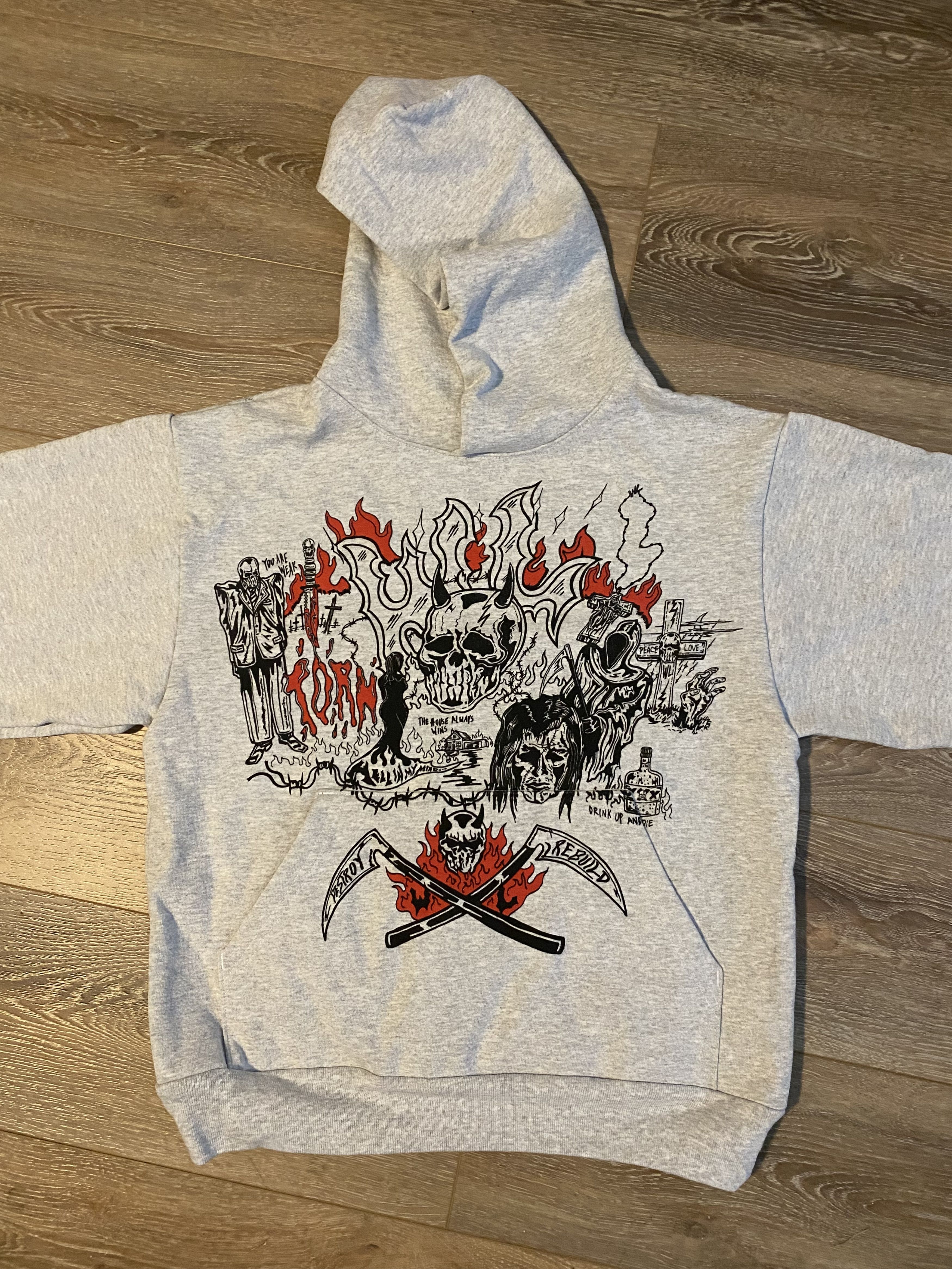 Warren Lotas Destroy & Rebuild Hoodie Size US S / EU 44-46 / 1 - 2 Thumbnail
