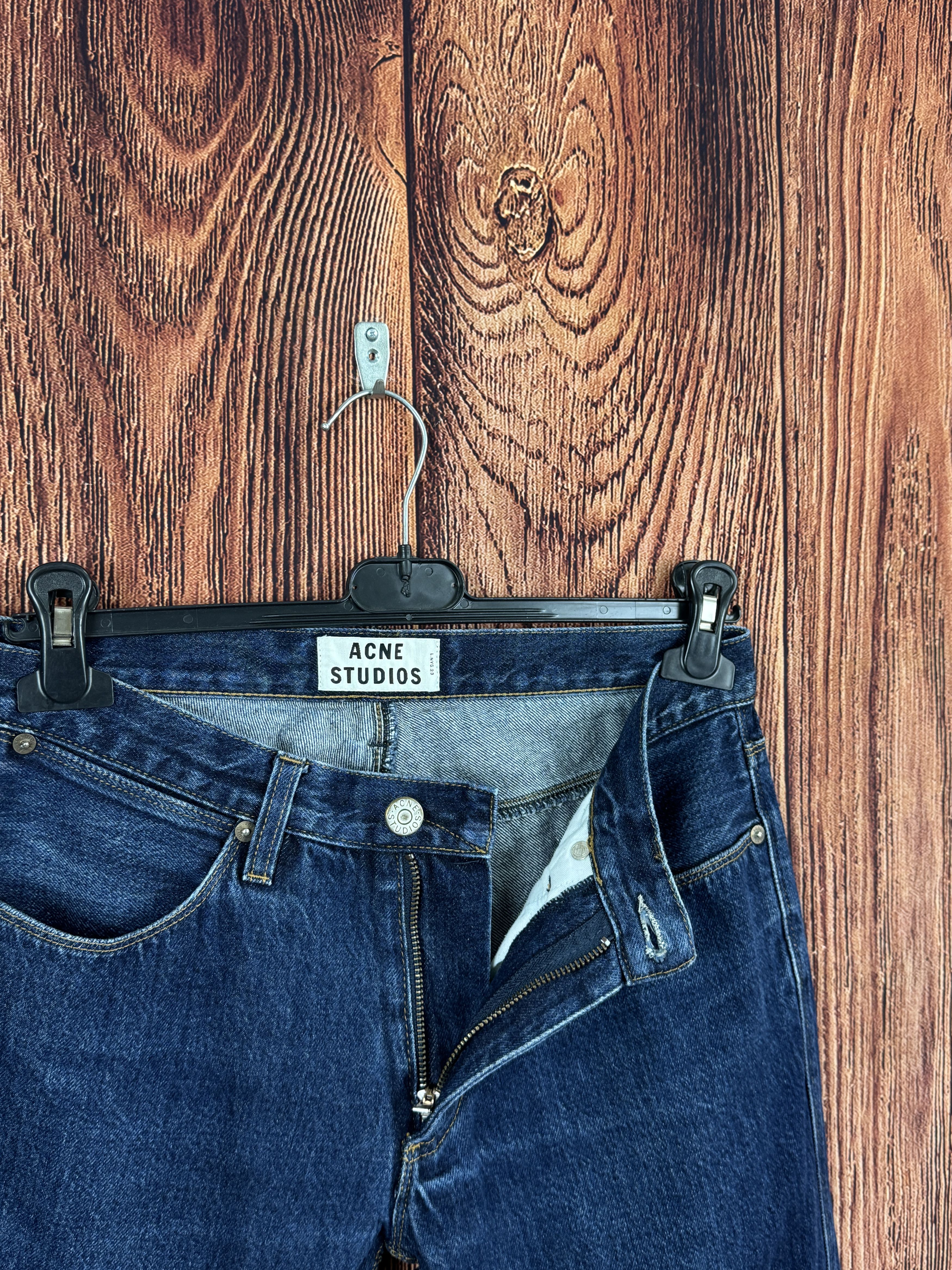 Acne Studios ACNE STUDIOS Max New Raw Denim Jeans W32 L32 Size US 32 / EU 48 - 8 Thumbnail