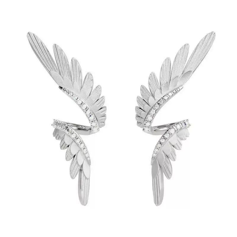 Other Angel Wings Stud Earrings for Women Size ONE SIZE - 4 Thumbnail