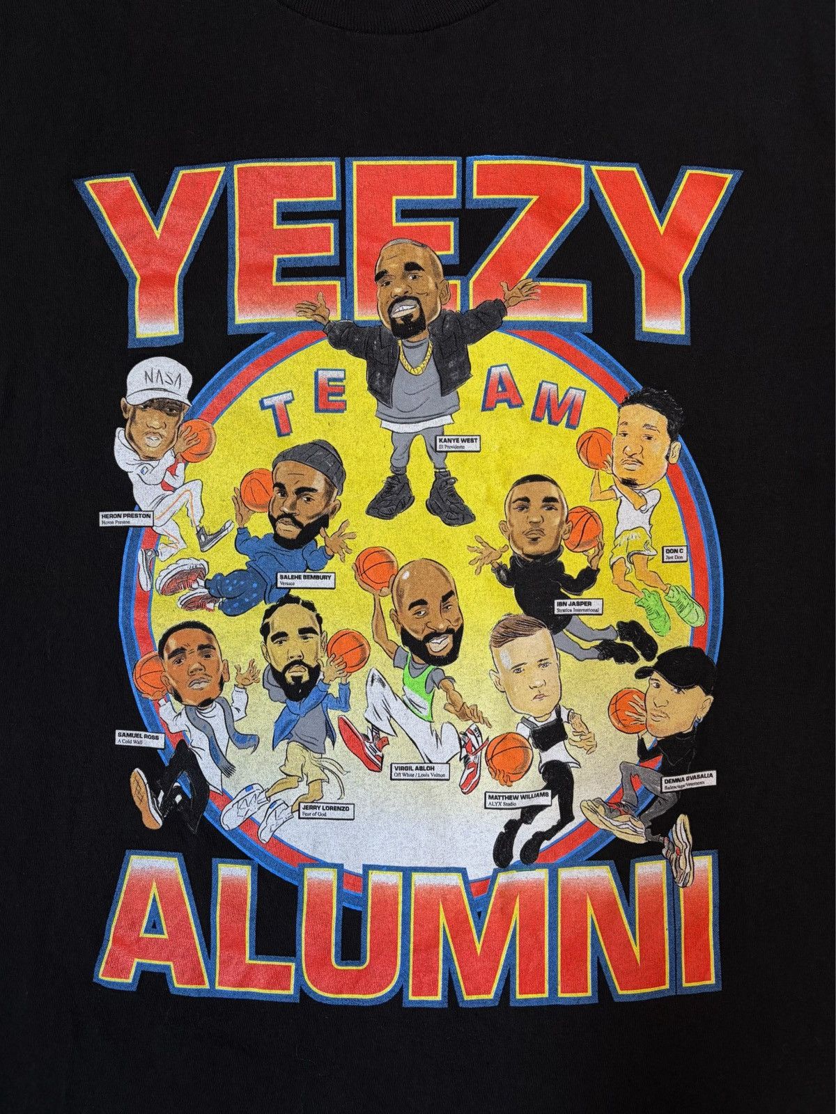 Kanye West 2019 Chinatown Market Yeezy Alumini Tee Size US L / EU 52-54 / 3 - 2 Thumbnail