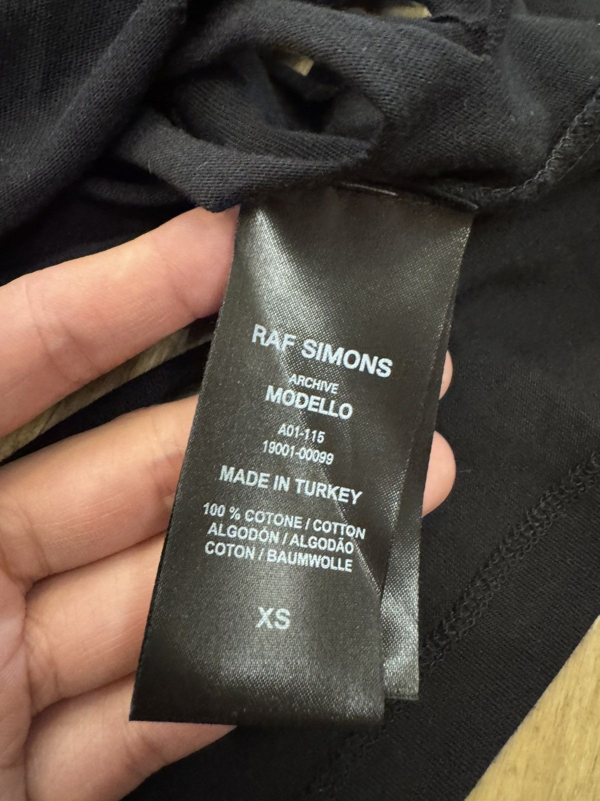 Raf Simons Raf Simons archive redux 21SS FLUX T-shirt Size US XS / EU 42 / 0 - 6 Thumbnail