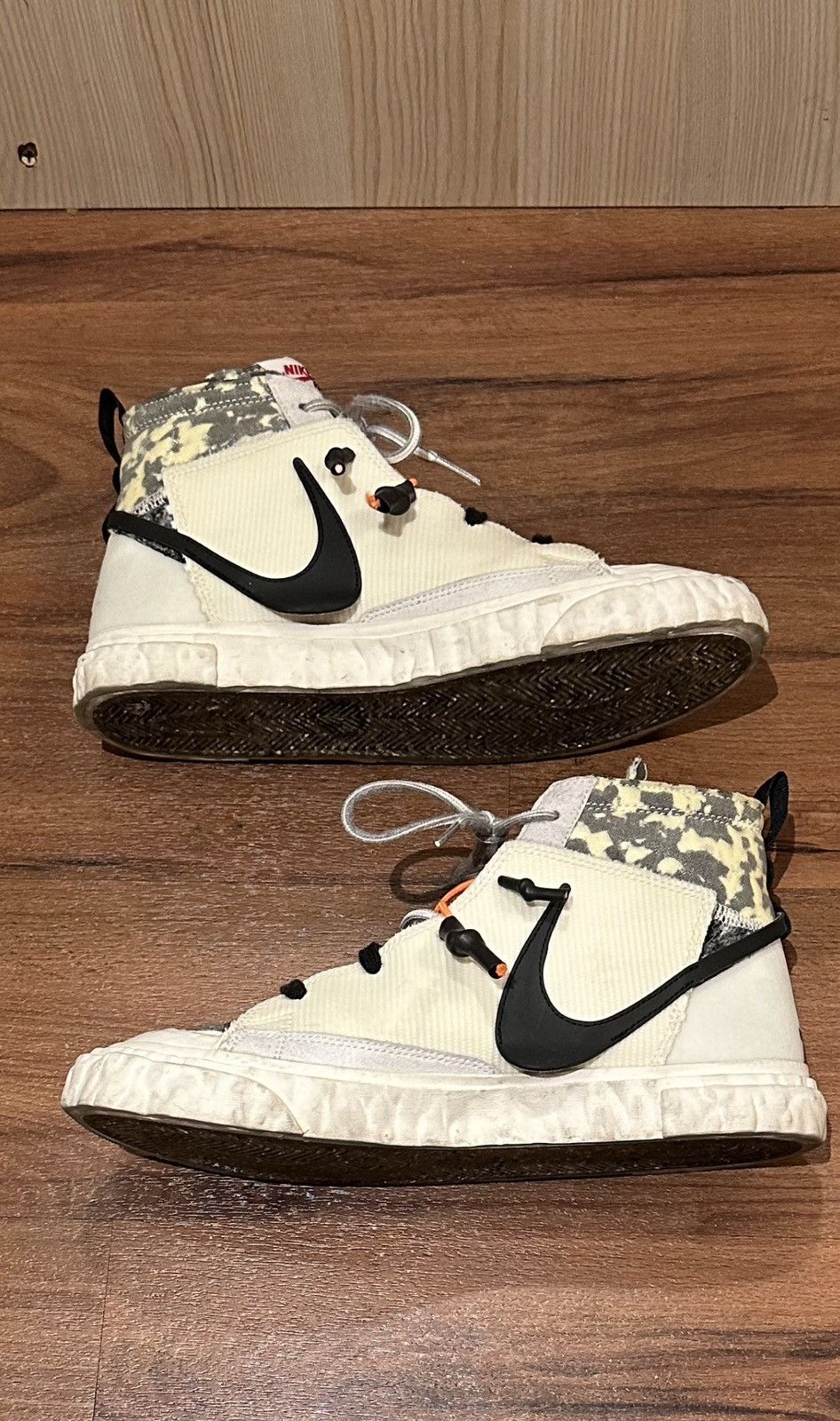 image of Nike Blazer High Shoes in White, Men's (Size 8)