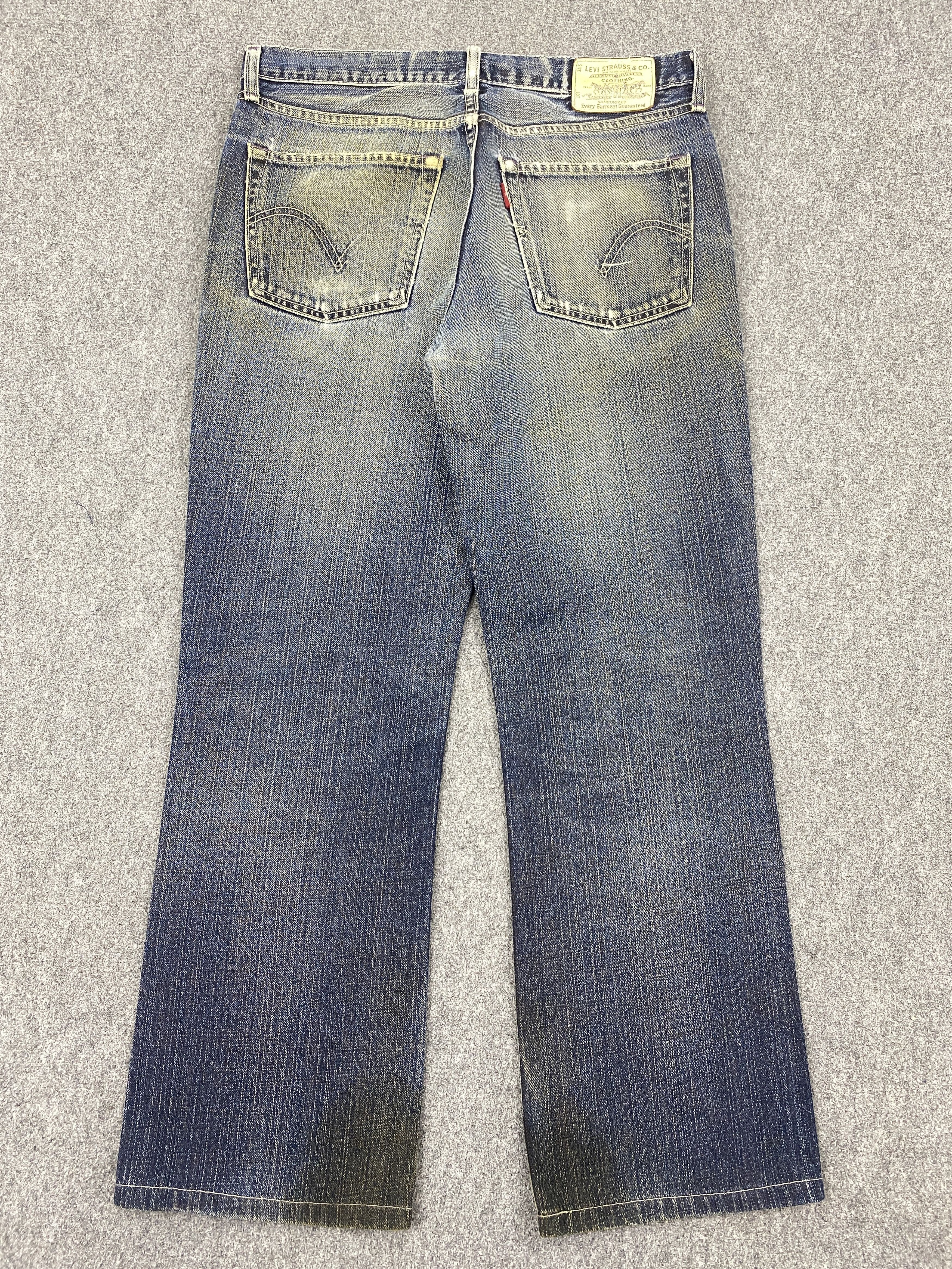 Levi's vintage Levis 507 Flared Bootcut Jeans DP2822 Size US 31 - 3 Thumbnail
