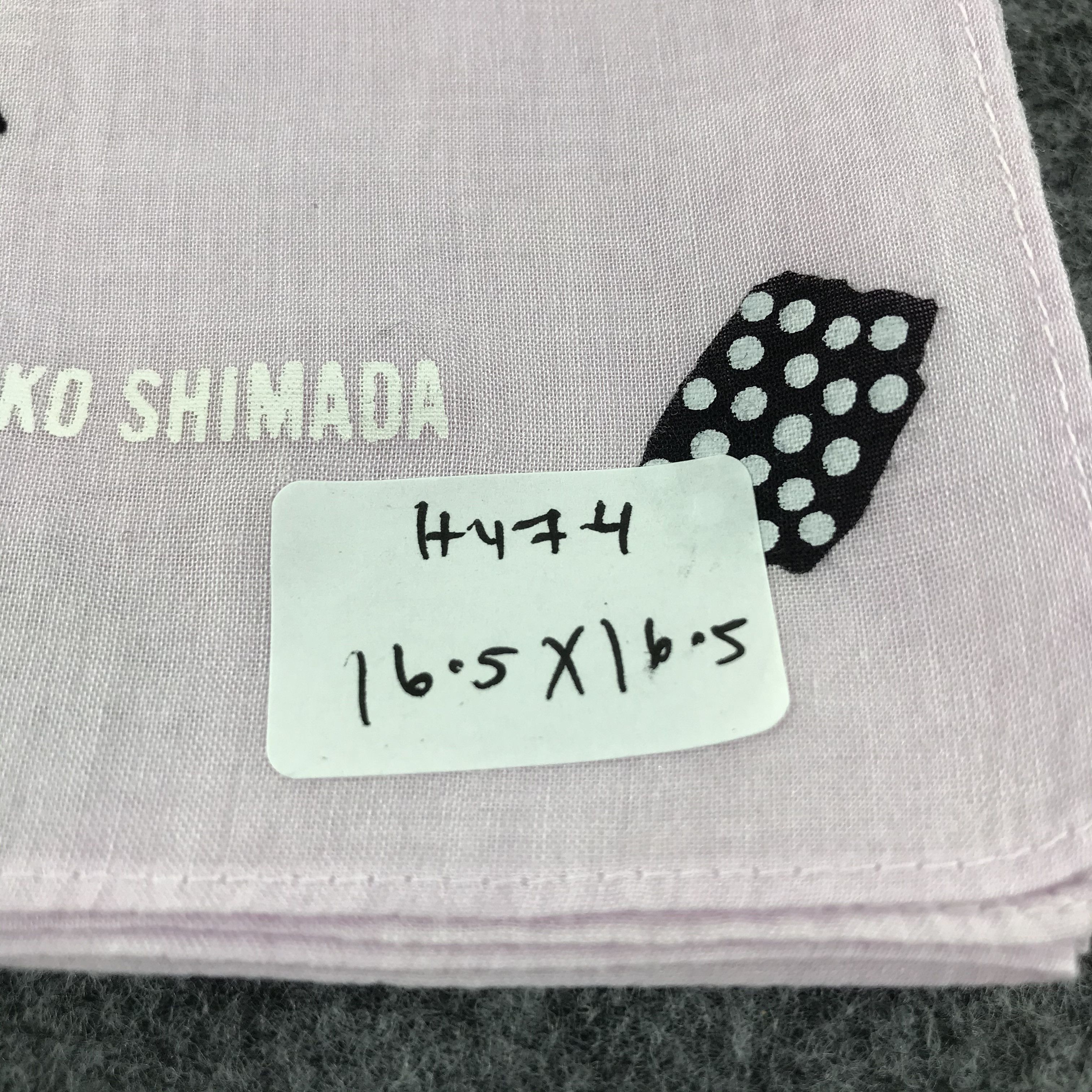 Junko Shimada 49AV Junko Shimada Handkerchief Neckerchief Bandana H474 Size ONE SIZE - 7 Thumbnail