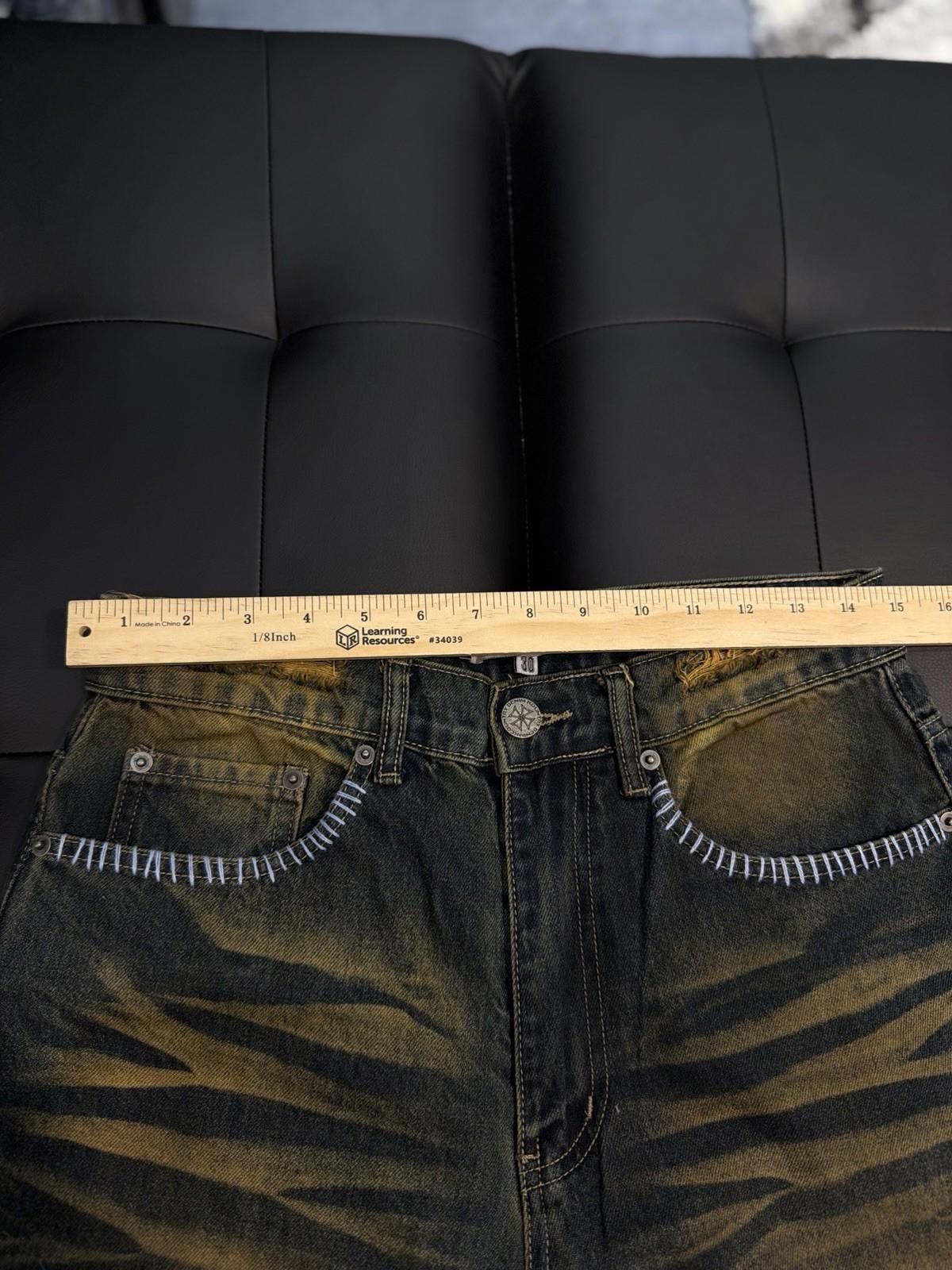 Vale Valley Baggy Denim BlueJeans Size 30 (NEW) Authentic Pants Size US 30 / EU 46 - 9 Thumbnail