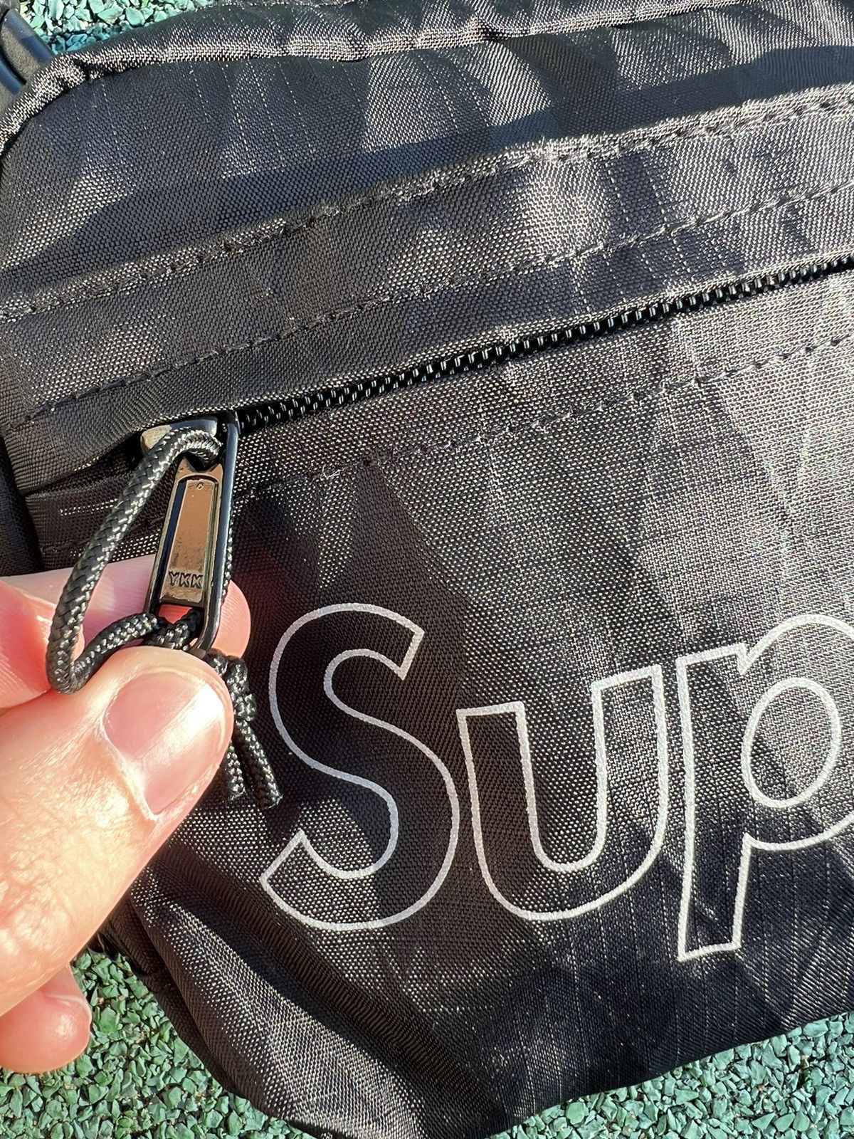 Streetwear × Supreme Supreme 2018AW Shoulder Bag Black reflective  