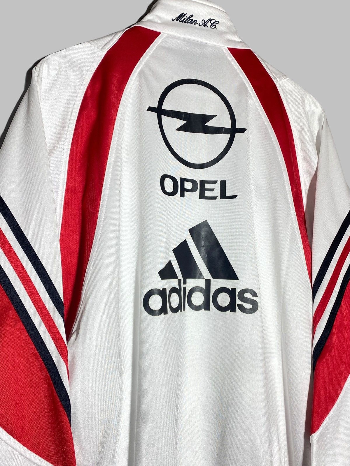 ac milan 90s アップジャージ　セットアップ 美品 レア ACミラン ジャージ セットアップ 08/09 アディダス
