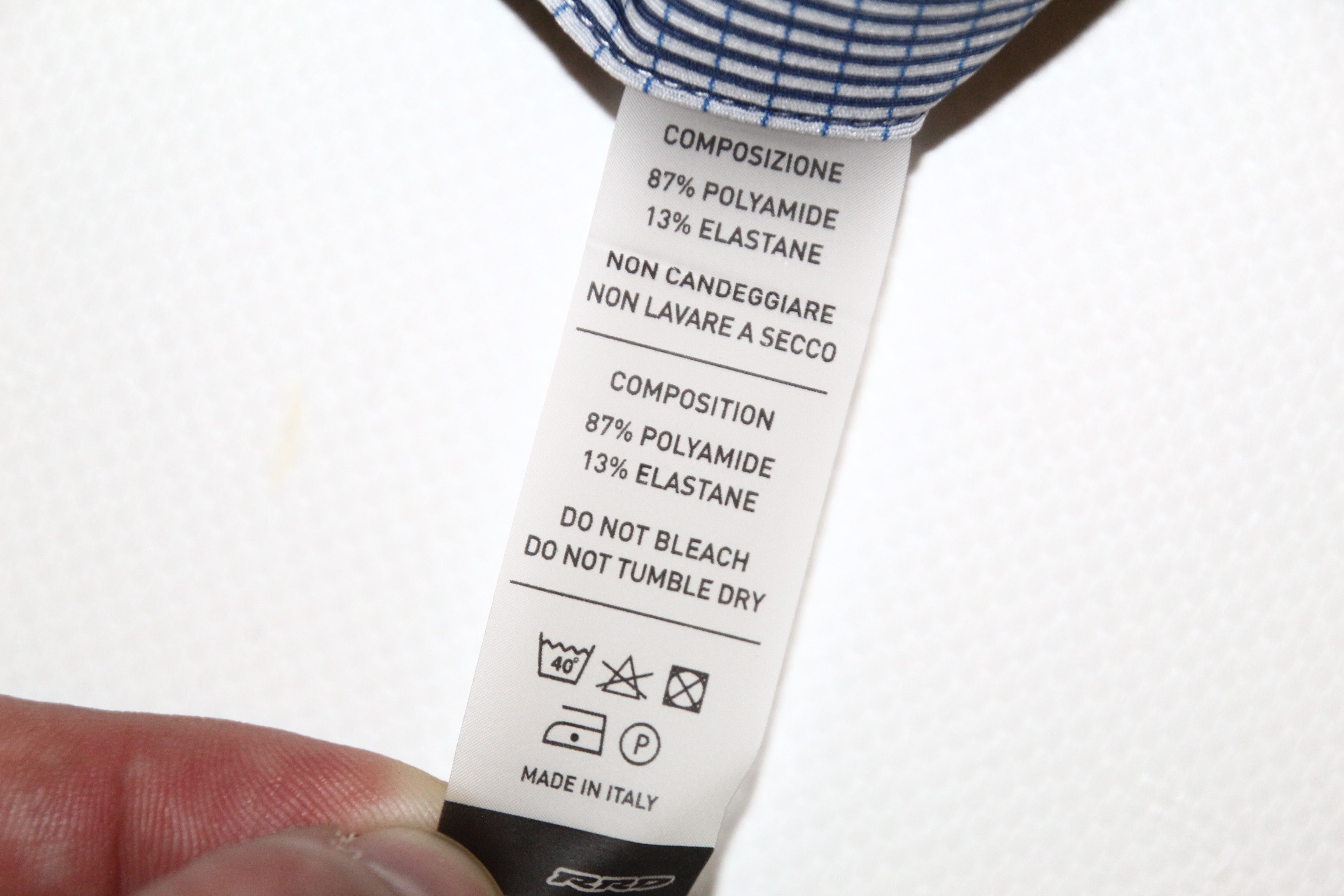 RRD Roberto Ricci Designs Polyamide Button-down Jersey Shirt