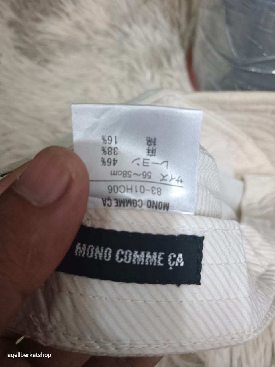 Japanese Brand COMME CA ISM Cap Size ONE SIZE - 9 Thumbnail