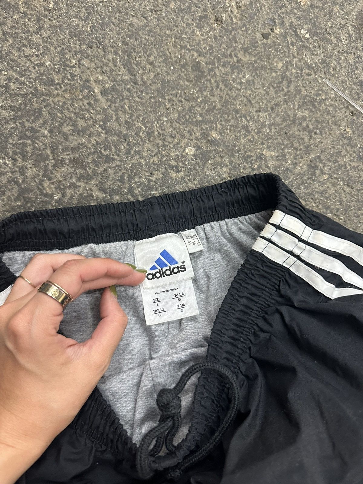 Adidas × Vintage Y2K adidas track pants Size US 27 - 7 Thumbnail