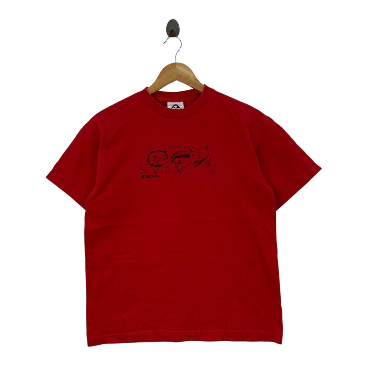 Vintage Vintage 90s THE DRIVEN SKATEBOARD Shockabilly Tshirt Size US M / EU 48-50 / 2 - 1 Thumbnail