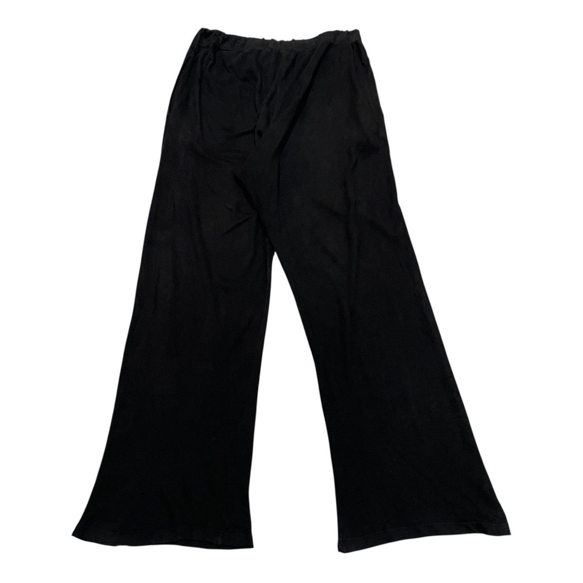 Polo Ralph Lauren Polo Ralph Lauren Black Wide Leg Lounge Pants Size US 34 / EU 50 - 4 Thumbnail