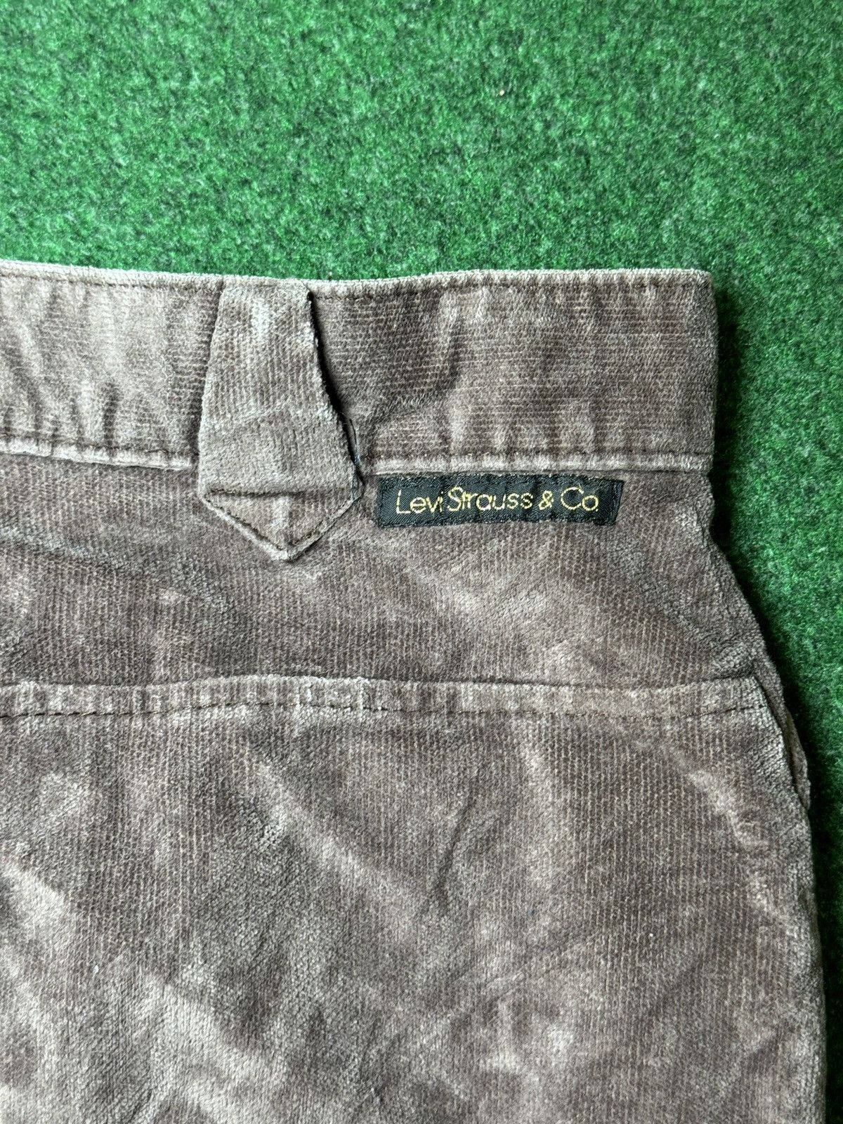 Levi's Vintage Clothing × Vintage Vintage 70s Levi’s Velvet Corduroy Velour Straight Leg Pants Size 30" / US 8 / IT 44 - 8 Thumbnail