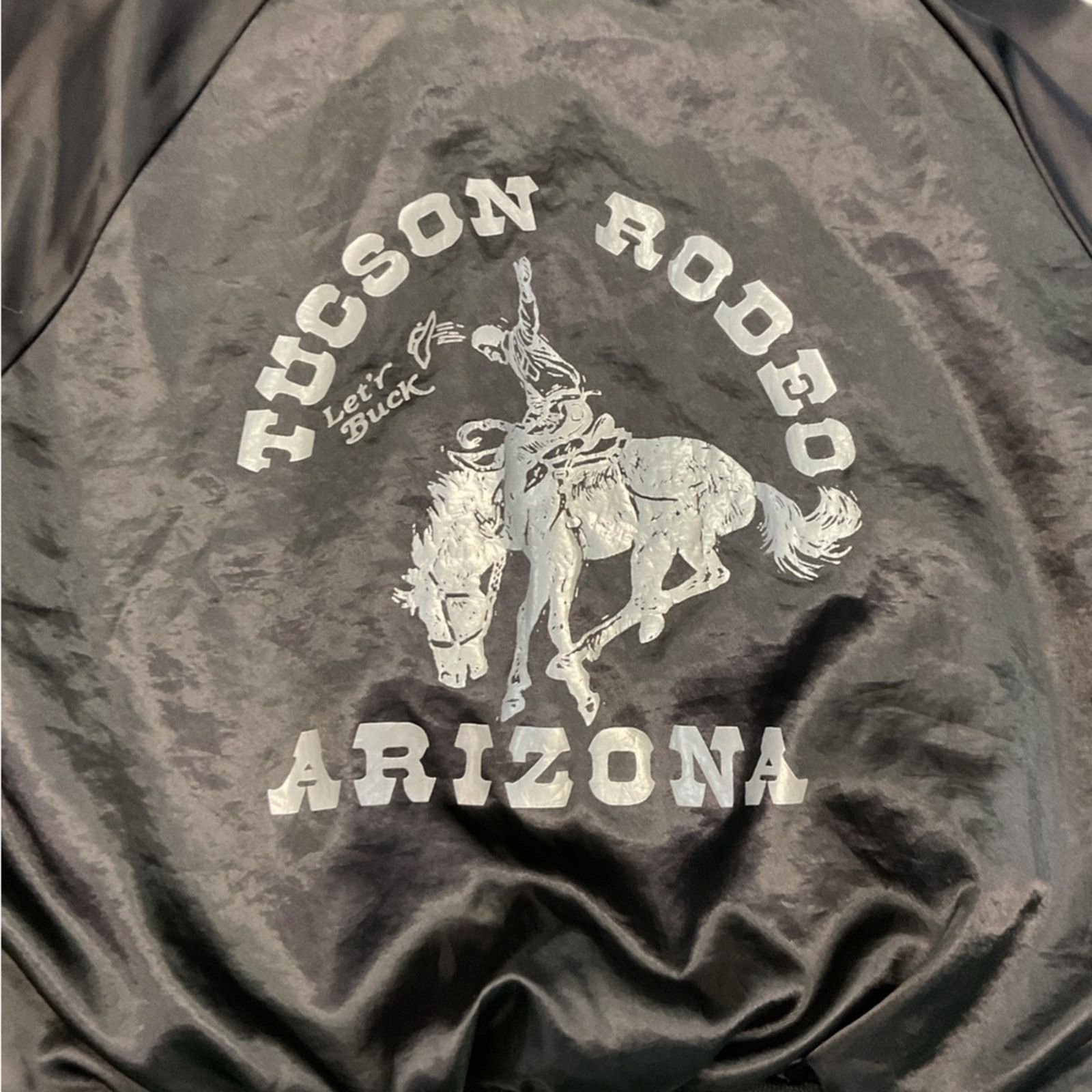 Vintage Vintage Tucson Arizona Rodeo Satin Jacket Size US M / EU 48-50 / 2 - 4 Thumbnail