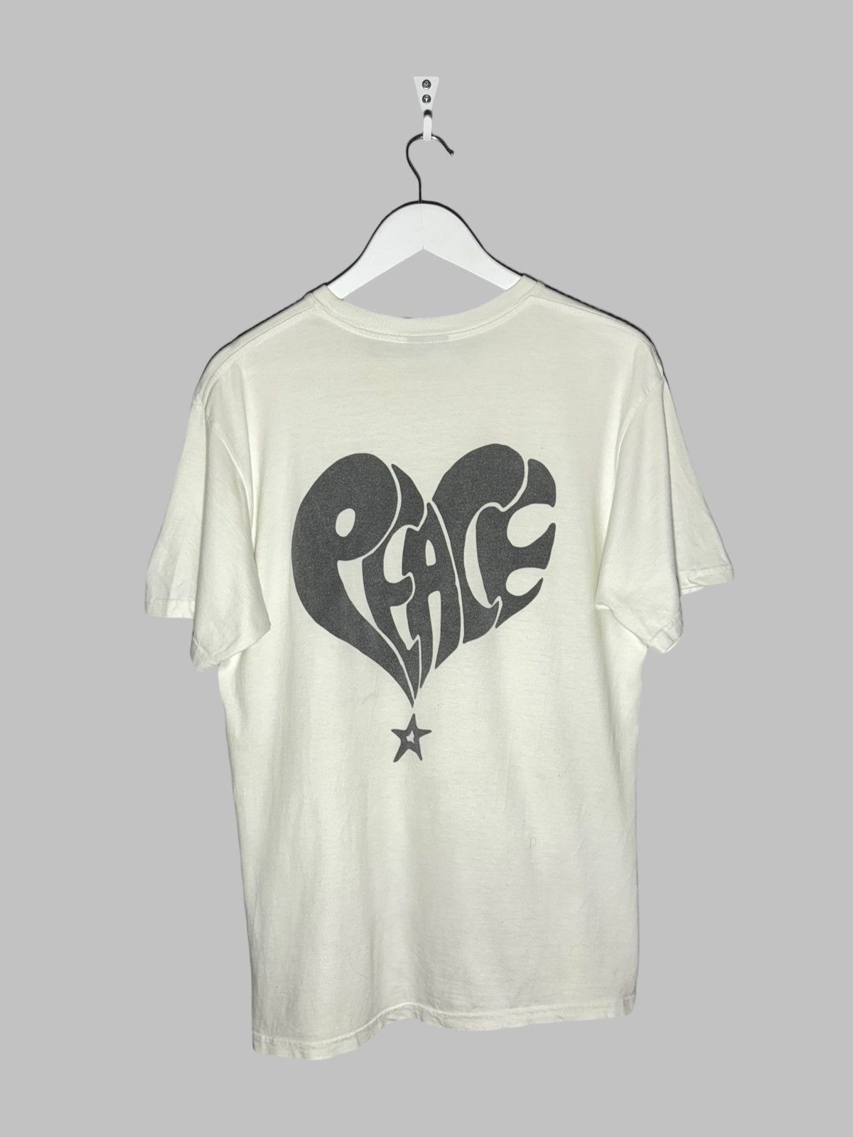 Stussy Vintage Stussy Peace Hype Y2K Skategang Retro T-shirt Size US M / EU 48-50 / 2 - 1 Thumbnail