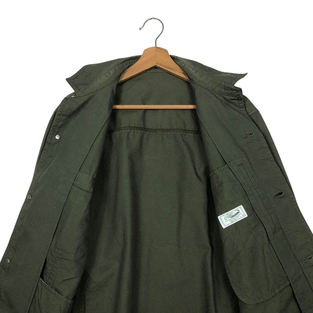 Japanese Brand 🔥VINTAGE BUTTON CHORE WORK JACKET CROCODILE ISSEY MIYAKE Size US L / EU 52-54 / 3 - 16 Thumbnail
