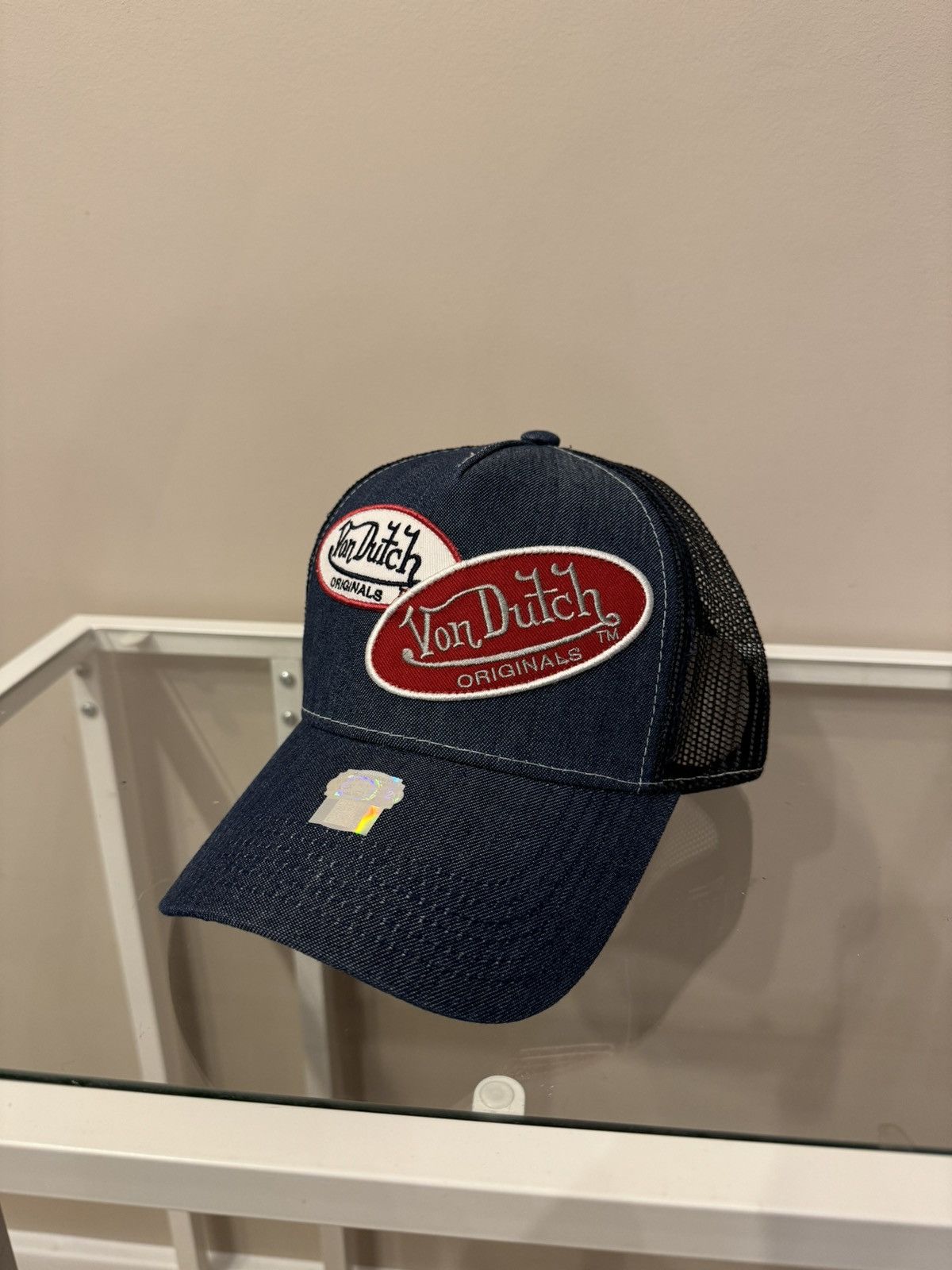 Vintage Von Dutch denim alternative patch logo new cap vintage Size ONE SIZE - 1 Thumbnail