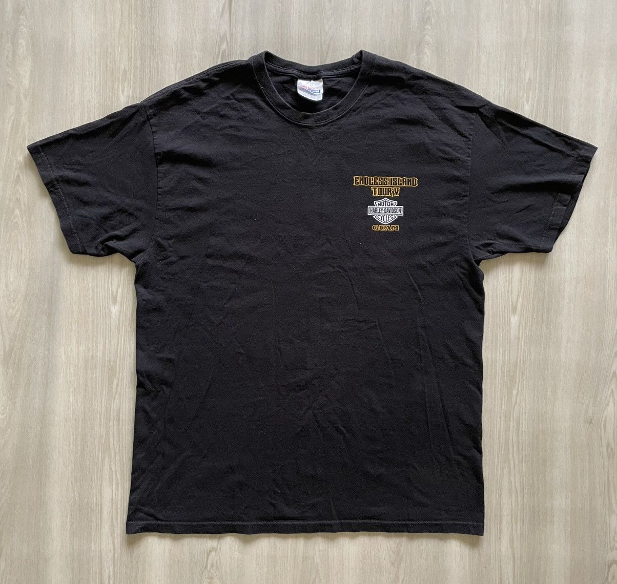 Harley Davidson Vintage Y2K Harley Davidson x Ruff Ryders Guam Shirt Sz M Size US L / EU 52-54 / 3 - 5 Thumbnail