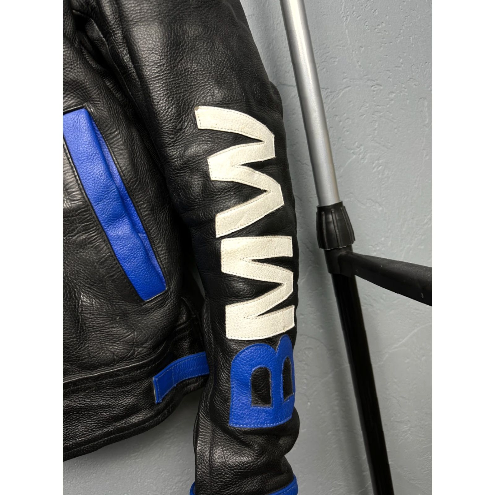 BMW BMW 90s Vintage Mens Motorcycle Leather Jacket Size L Black Jacket Mens 90s Motorcycle BMW Leather Jacket Size US L / EU 52-54 / 3 - 3 Thumbnail