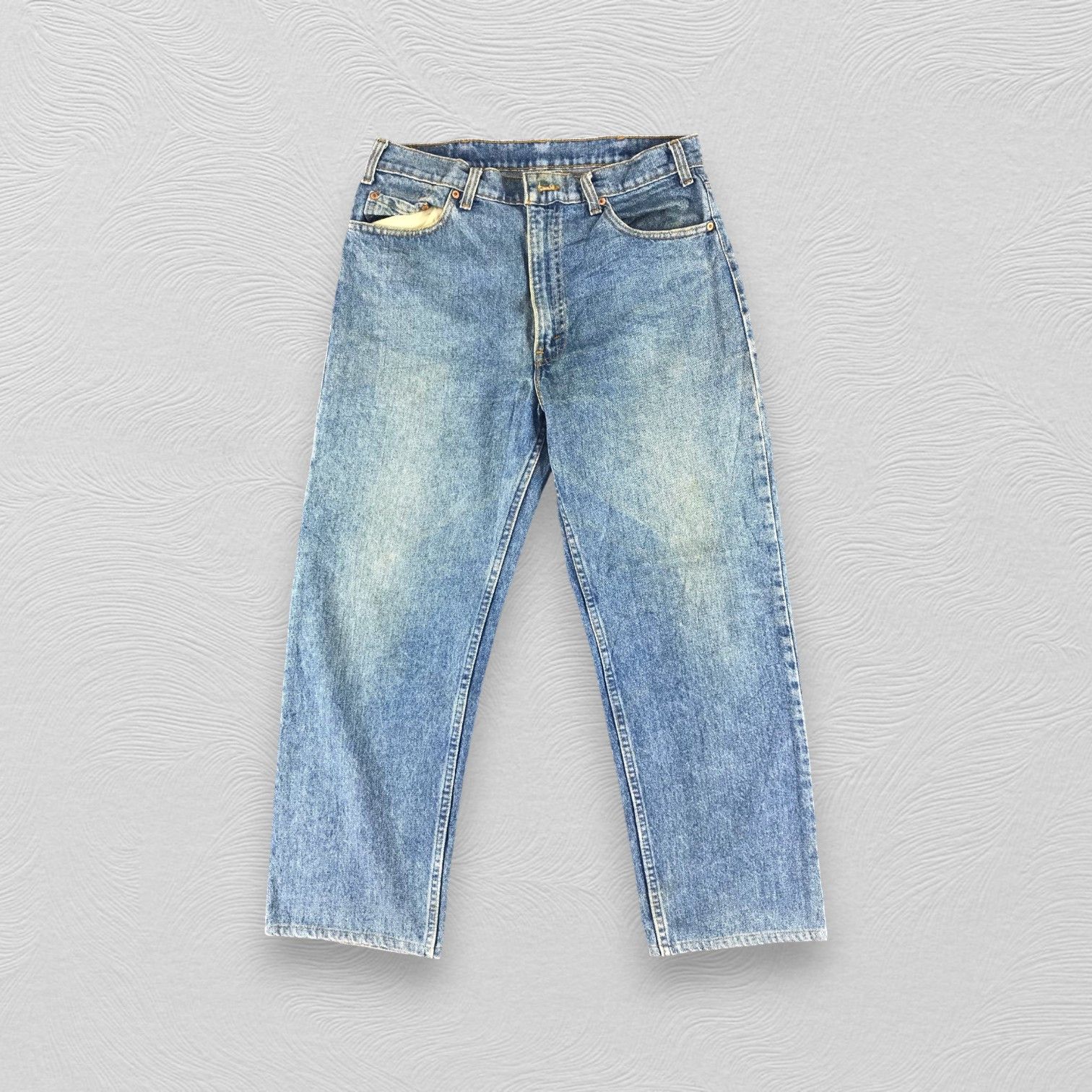 Levi's Vintage 90s Levis 510 Jeans Medium Wash Denim KJ018 Size US 32 / EU 48 - 1 Thumbnail