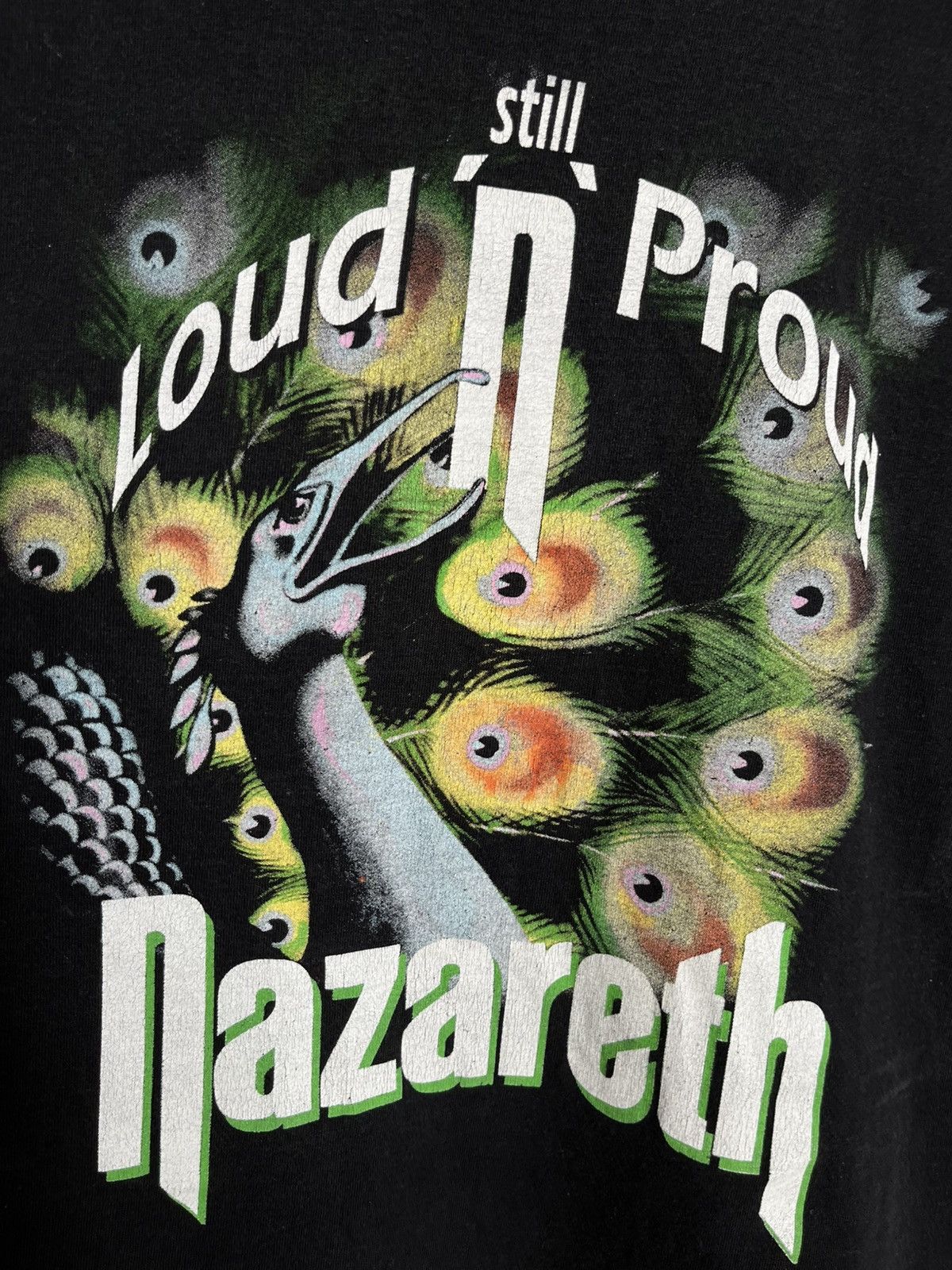 Fruit Of The Loom nazareth loud n proud still rock t-shirt band mens black Size US M / EU 48-50 / 2 - 3 Thumbnail
