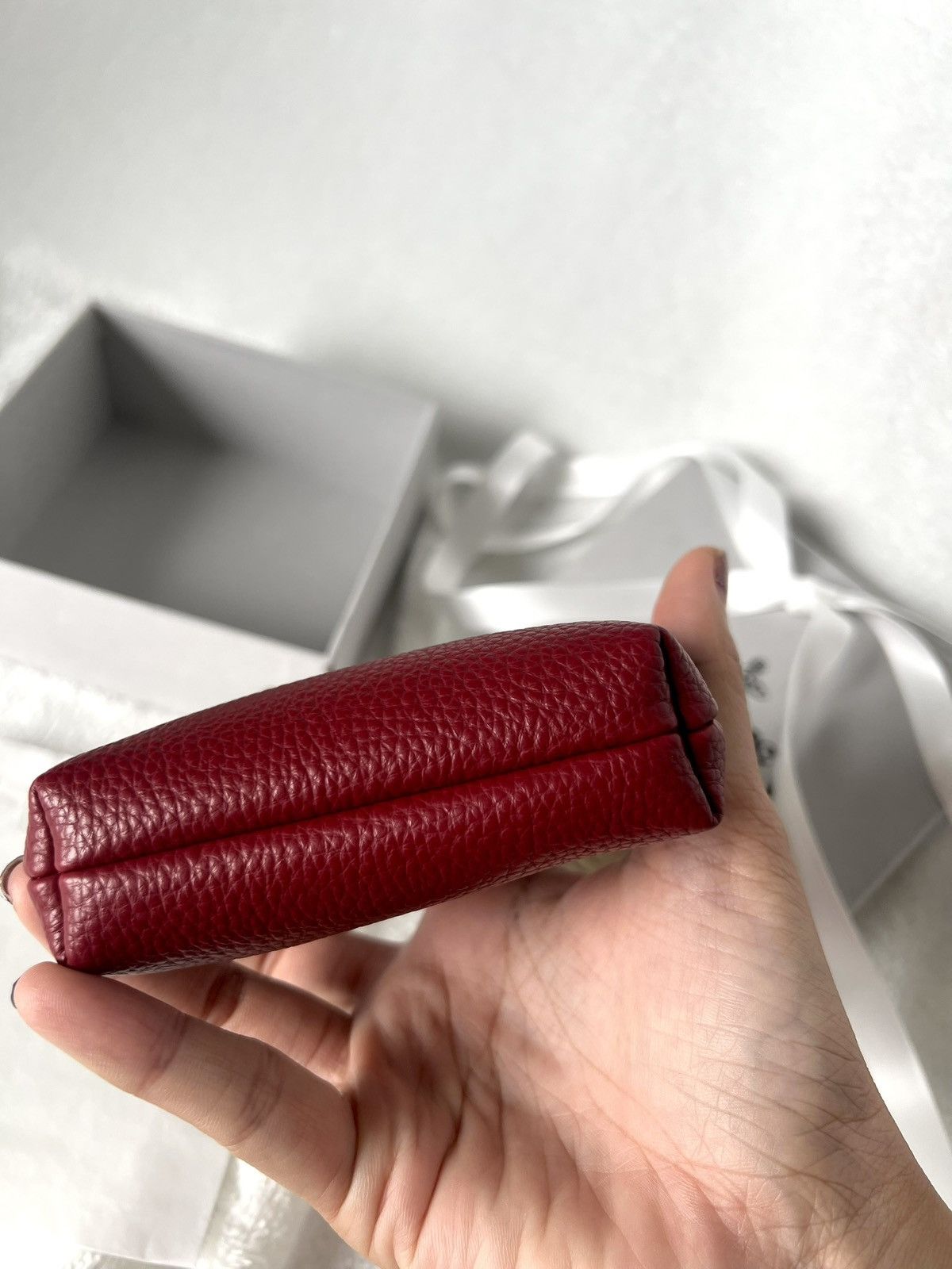 Vivienne Westwood Vivienne Westwood Vegan Coin Purse – Wine Red Size ONE SIZE - 4 Thumbnail