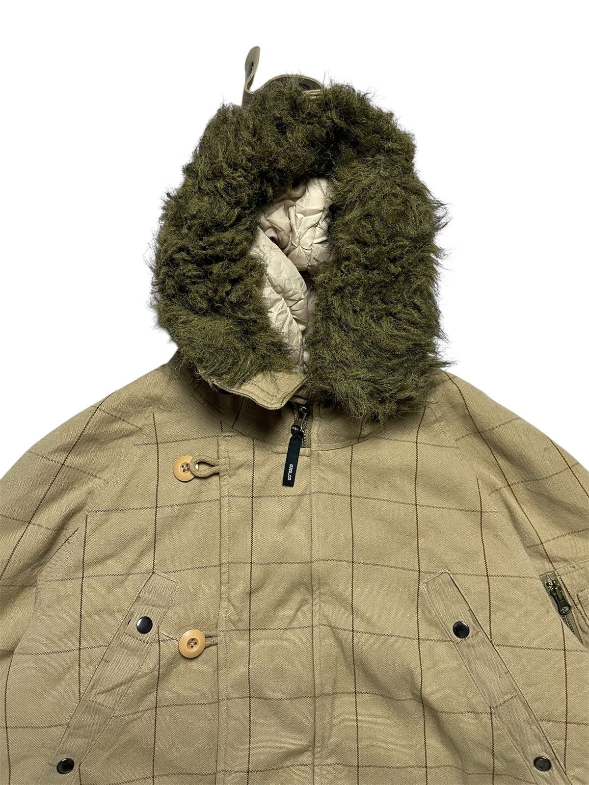 14th Addiction × If Six Was Nine × Le Grande Bleu (L.G.B.) 2000’s Surplus - Apocalypse Parka Jacket Size US XL / EU 56 / 4 - 2 Thumbnail