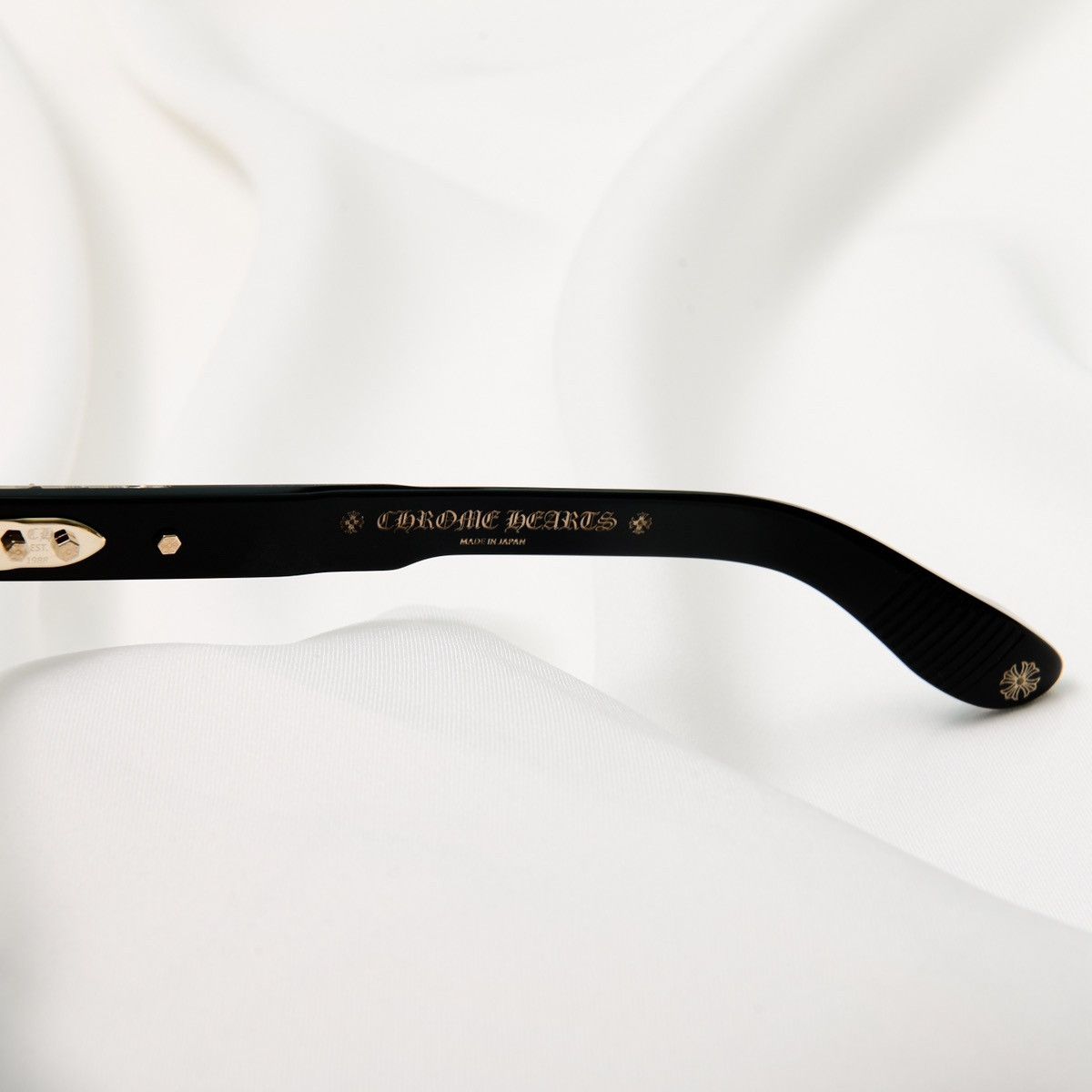 Chrome Hearts CHROME HEARTS BLASTER BLACK/18KGP GLASSES Size ONE SIZE - 4 Thumbnail