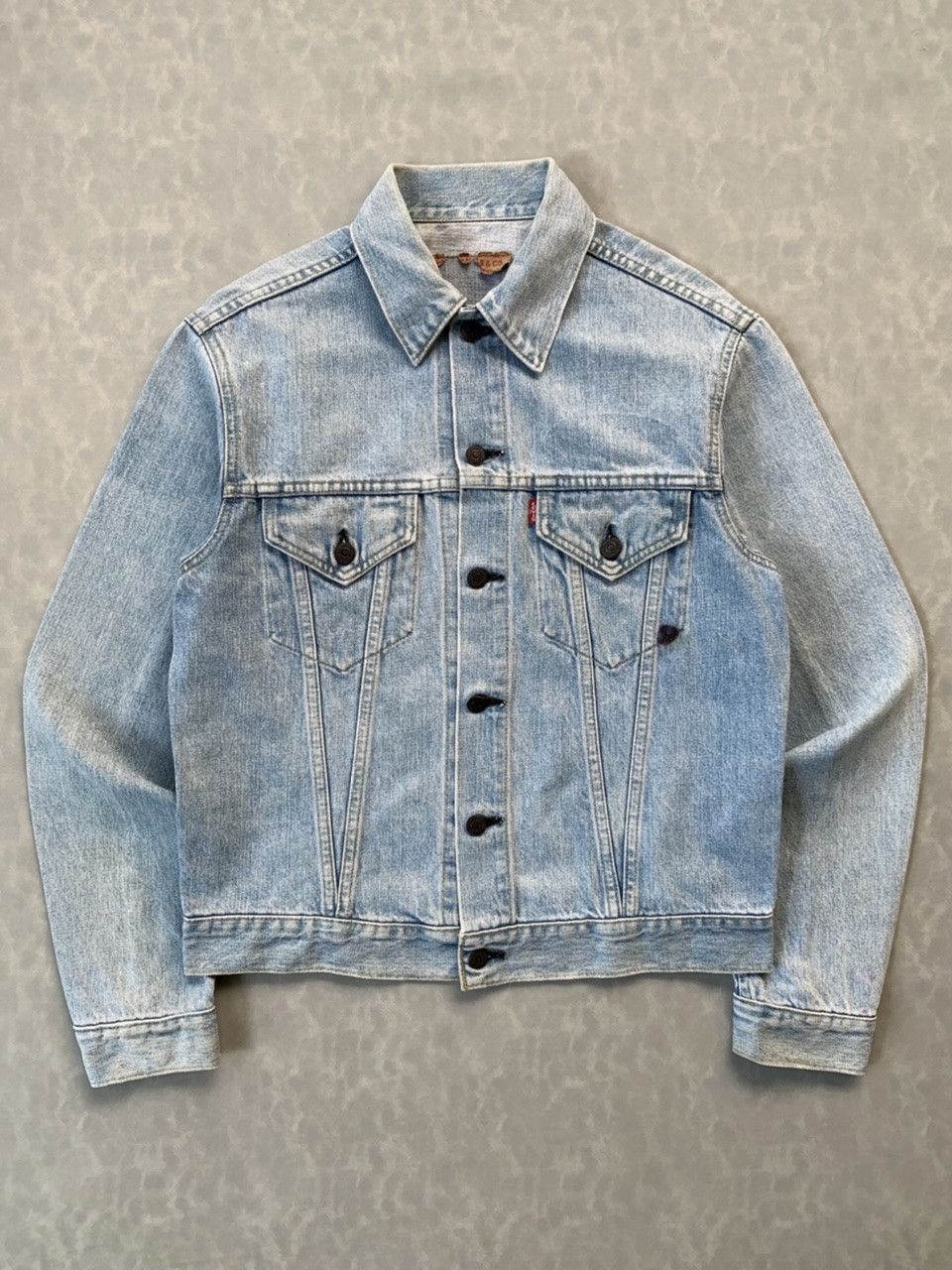 image of Levis x Levis Vintage Clothing Vintage Levi's Big E Trucker Denim Jacket in Light Blue (Size Large)