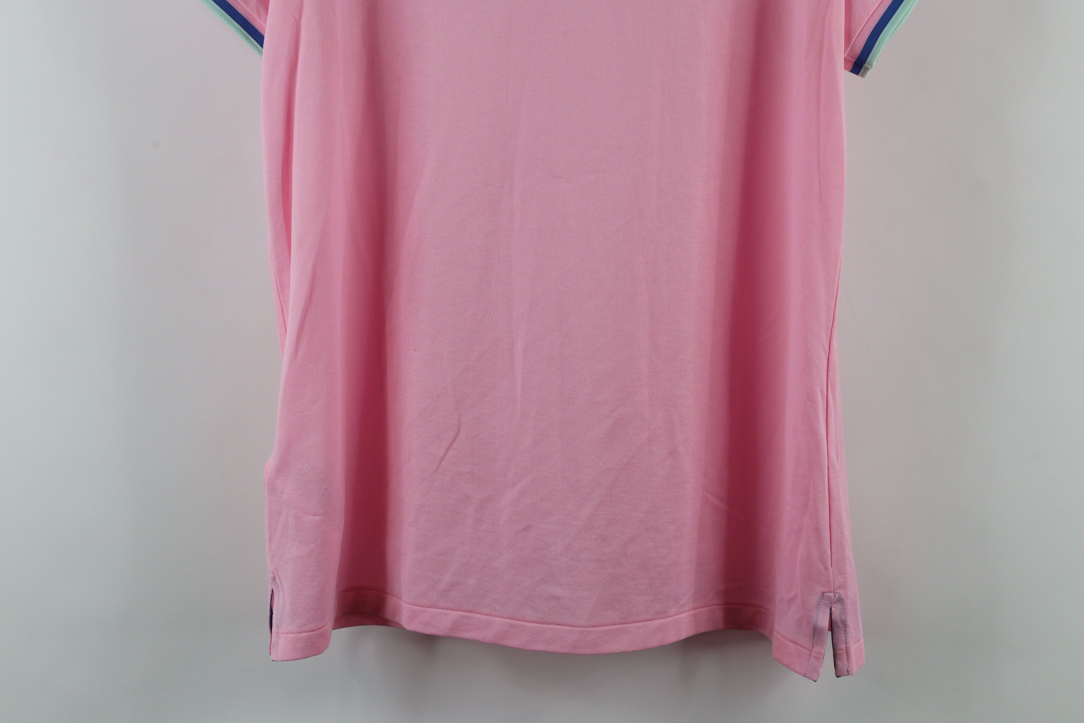 Ralph Lauren × Vintage Polo Golf Ralph Lauren Fit Distressed Striped Golfing Polo Size L / US 10 / IT 46 - 12 Thumbnail