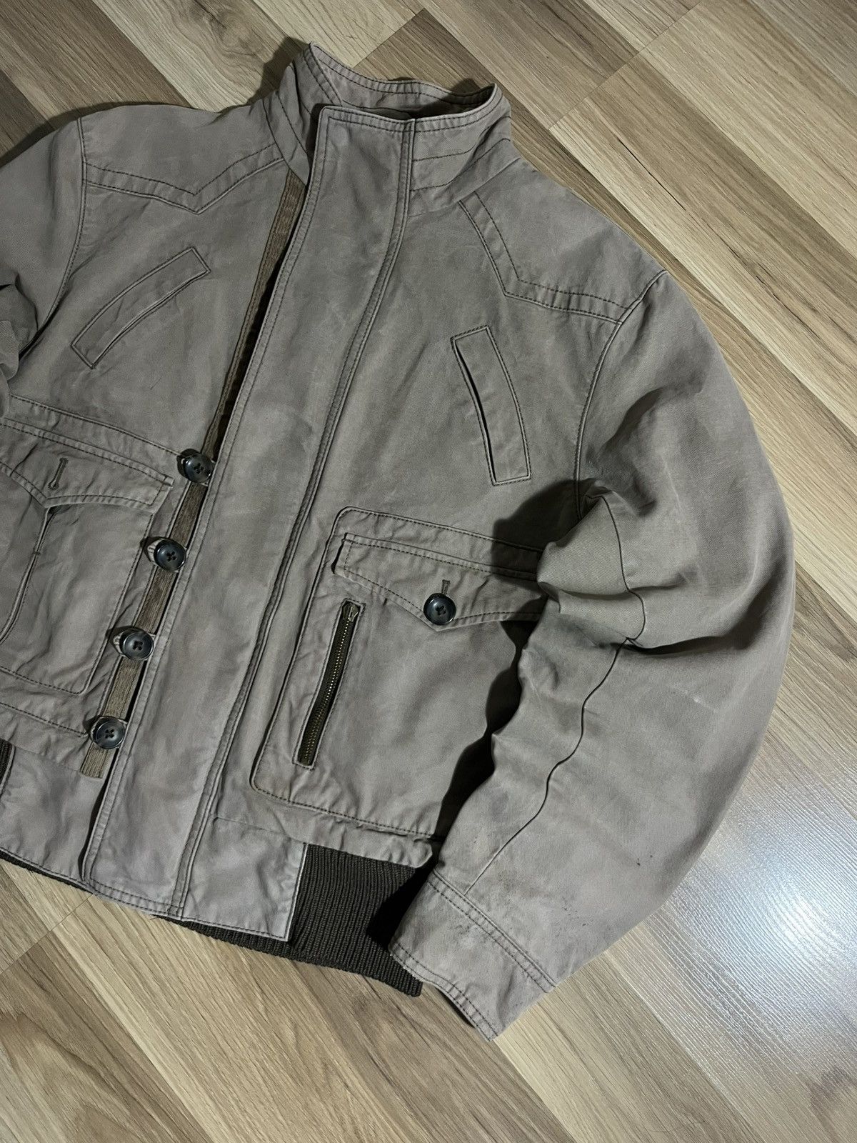 Hugo Boss Vintage Avant Garde Hugo Boss Bomber Jacket Size US M / EU 48-50 / 2 - 4 Thumbnail