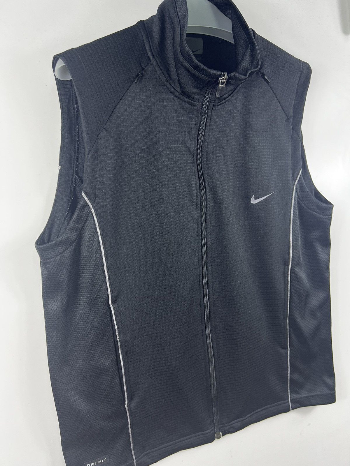Nike × Vintage 🔥 Y2k NIKE WSOOSH SLEEVELESS Size US S / EU 44-46 / 1 - 3 Thumbnail