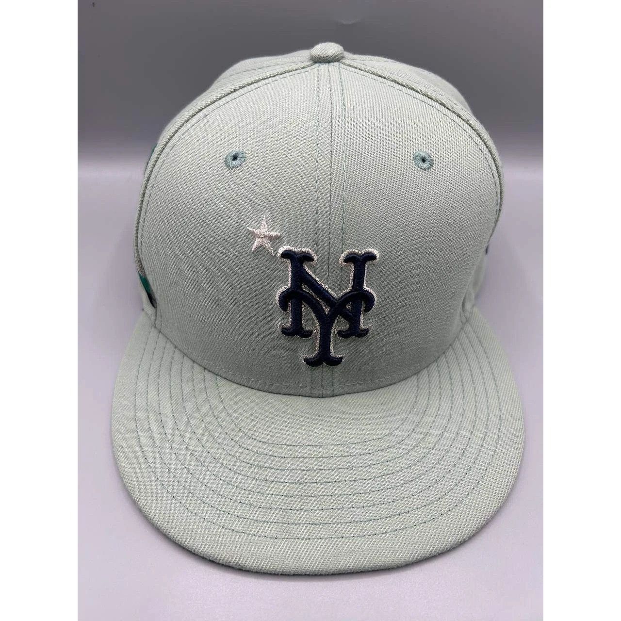 New Era New York Mets Hat Men 7 3/4 Gray All Star Game MLB Fitted Size ONE SIZE - 1 Thumbnail