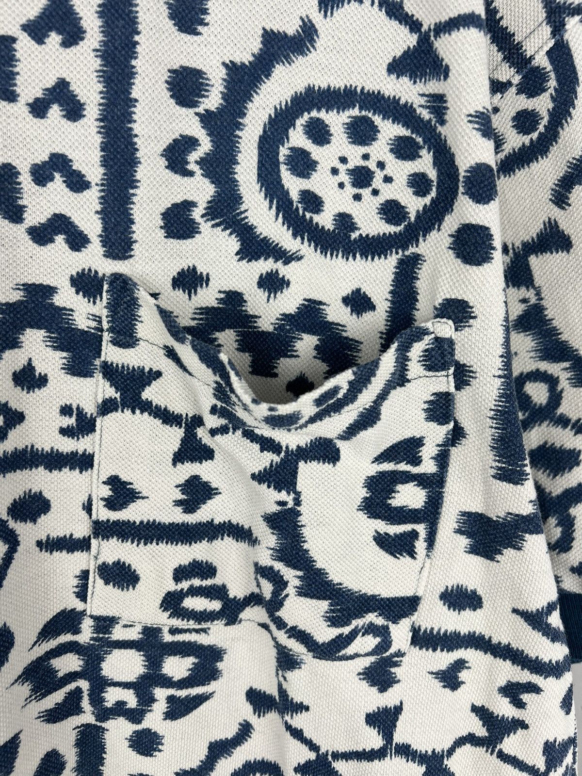Polo Ralph Lauren × Vintage Island Style Polo t shirt Pattern ornament ocean Australia Size US L / EU 52-54 / 3 - 4 Thumbnail