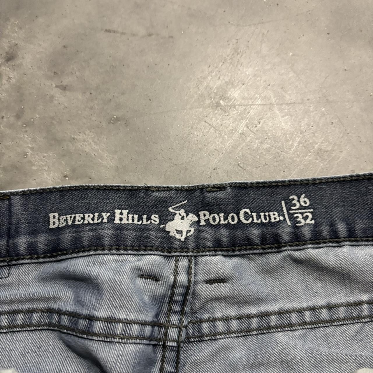 Japanese Brand × Vintage Crazy Vintage Y2K/2000s Grunge Medium Wash Denim Jeans! Size US 36 / EU 52 - 7 Thumbnail