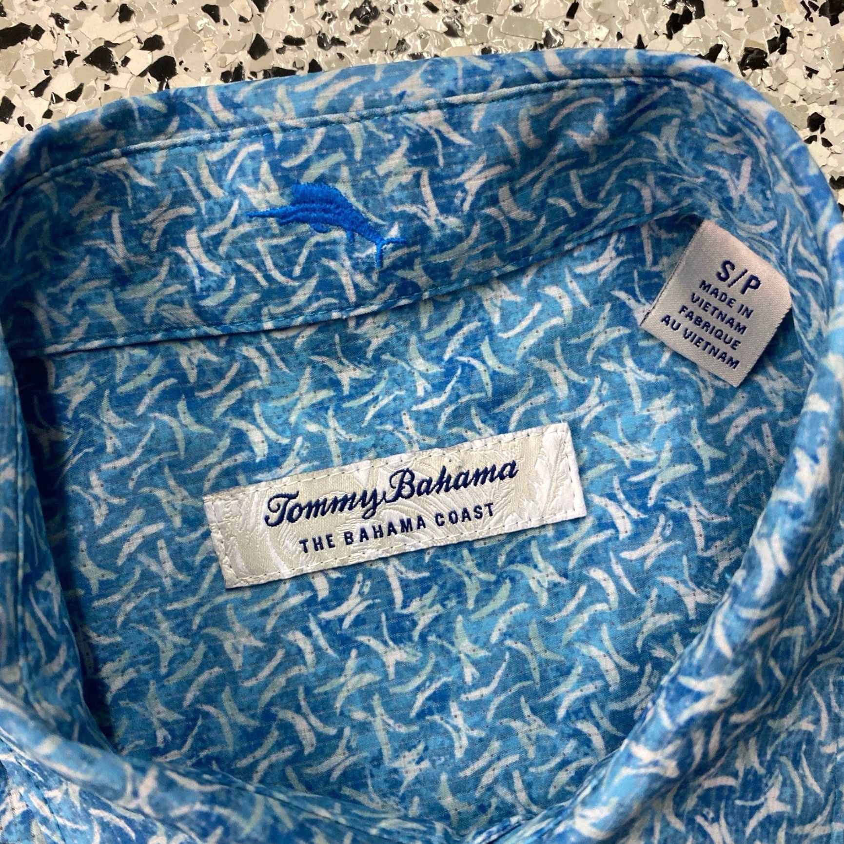 Tommy Bahama Tommy Bahama Shirt Mens Small The Bahama Coast Island Zone Short Sleeve Vacation Blue Mens Size US S / EU 44-46 / 1 - 2 Thumbnail