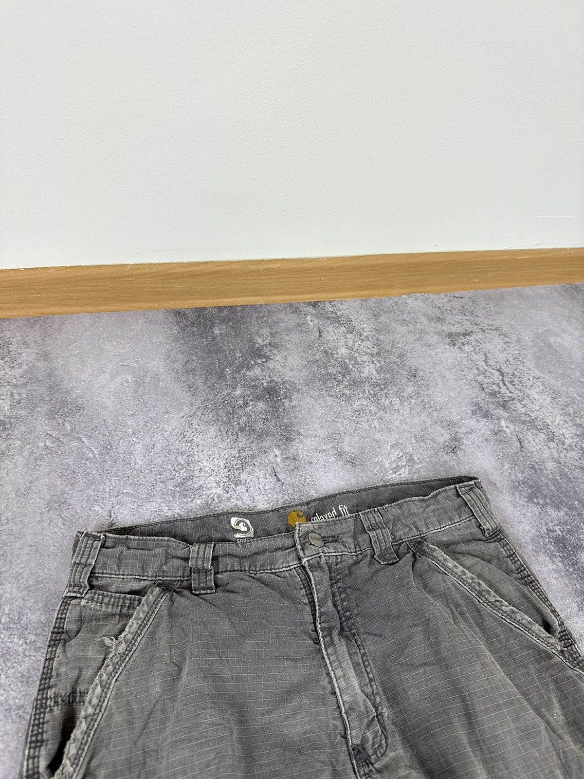 Carhartt Vintage Carhartt Distressed Cargo Opium Faded USA Work Pants Size US 32 / EU 48 - 18 Thumbnail