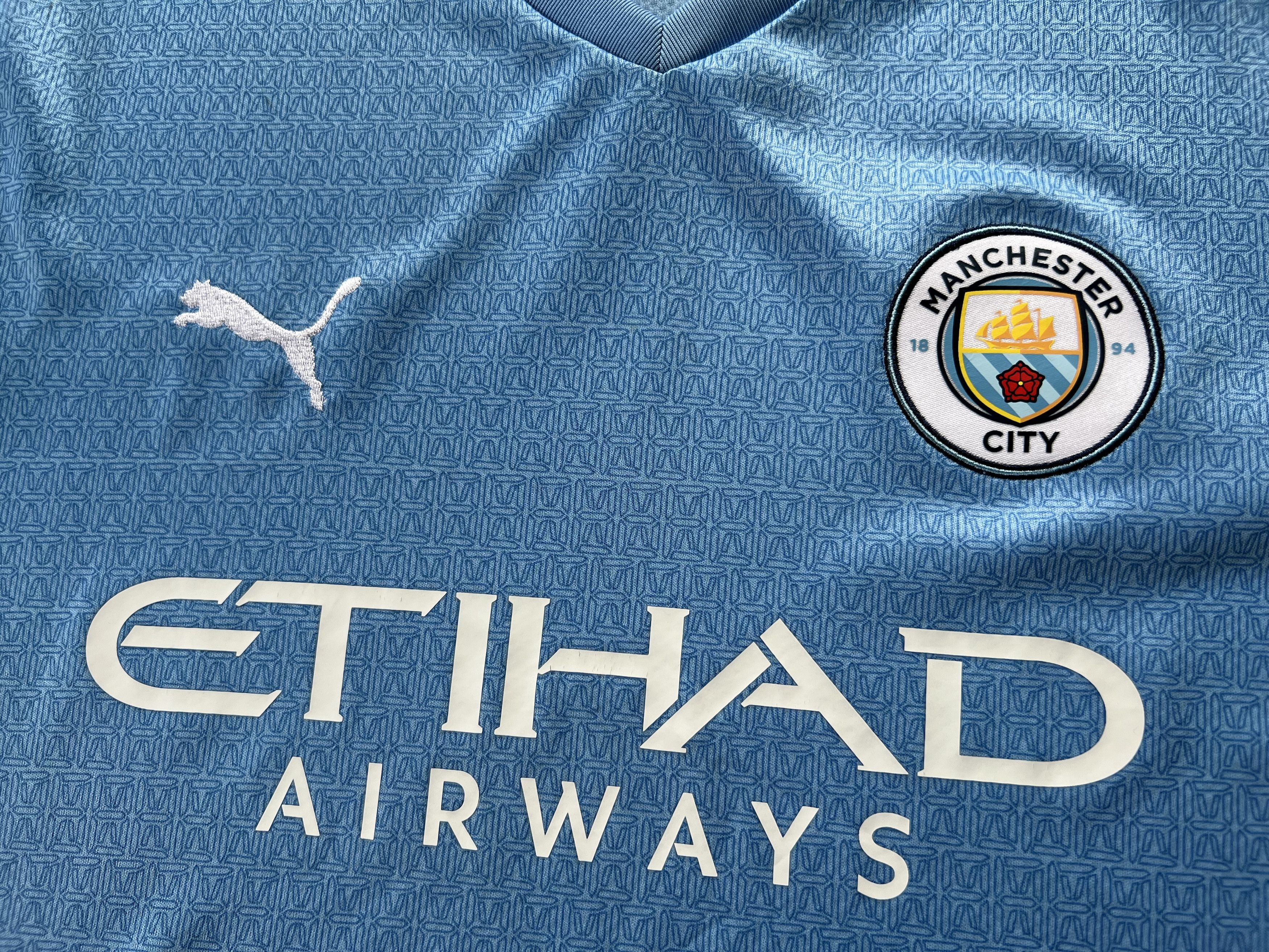 Puma Puma Manchester City Home Shirt Jersey 2021-2022 Size US L / EU 52-54 / 3 - 6 Thumbnail