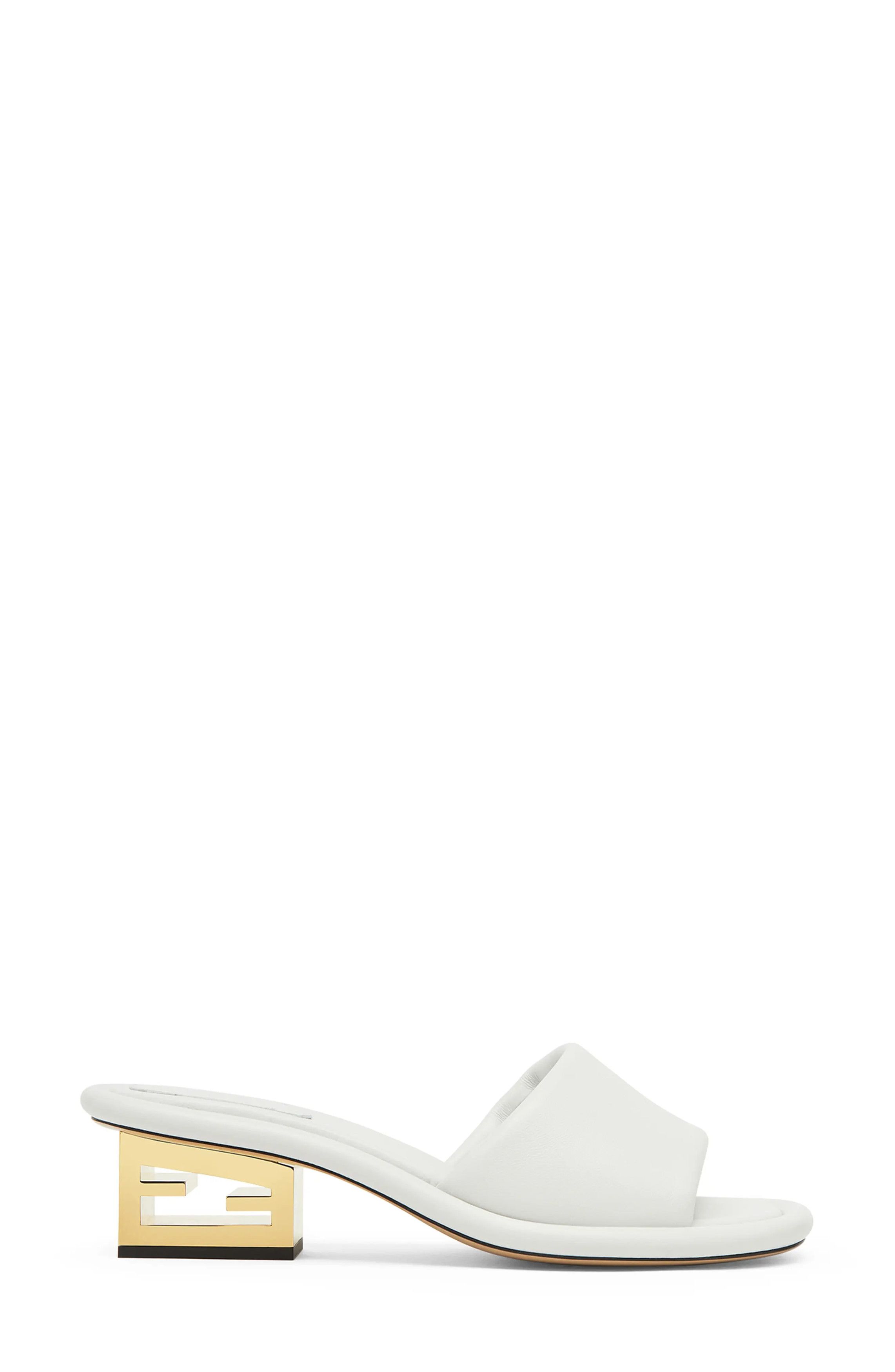 Fendi o1loc1c0824 Sandal in White Size US 10 / IT 40 - 1 Thumbnail