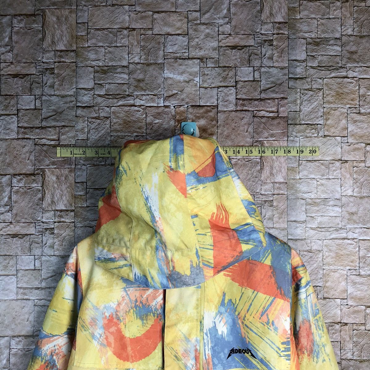 Japanese Brand Ride Out snowboard wear Yellow mix Coats #A235 Size US M / EU 48-50 / 2 - 4 Thumbnail