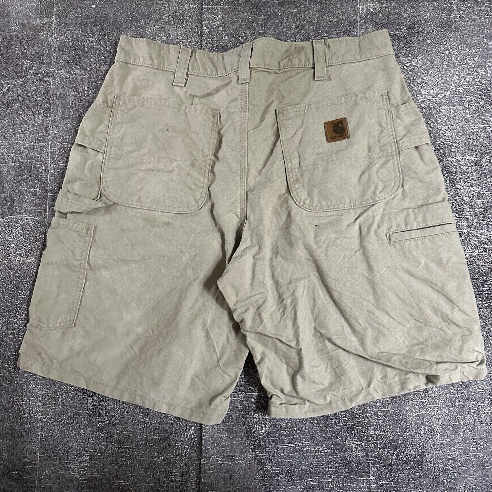 Carhartt Vintage Carhartt Double Front Knee Canvas 10" Shorts Sz 34 Size US 34 / EU 50 - 4 Thumbnail