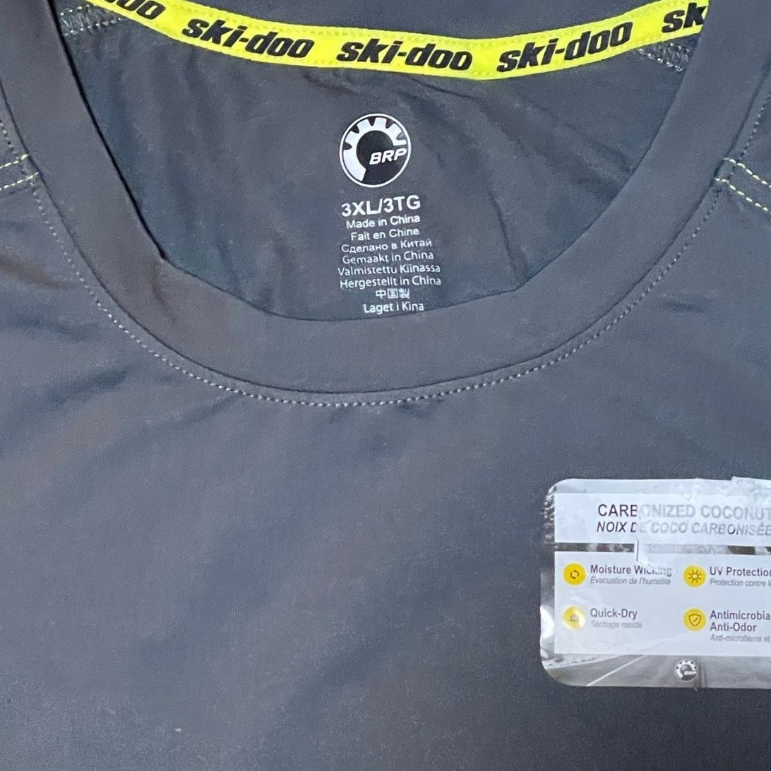 Other Ski-Doo Men's LS Performance Moisture Wicking T Shirt 3XL Size US XXL / EU 58 / 5 - 3 Thumbnail