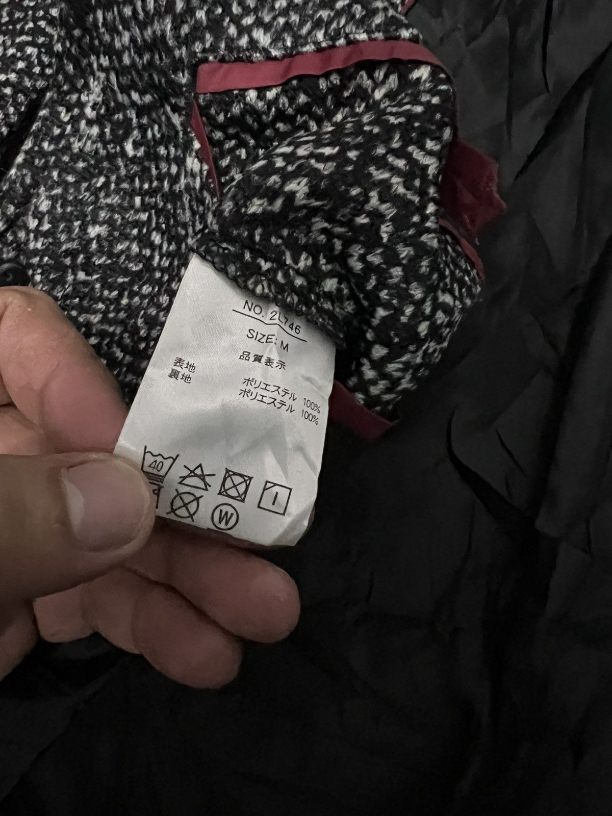 Kansai Yamamoto 💥Vintage Kansai Yamamoto Homme Wool Jacket Size US S / EU 44-46 / 1 - 10 Thumbnail