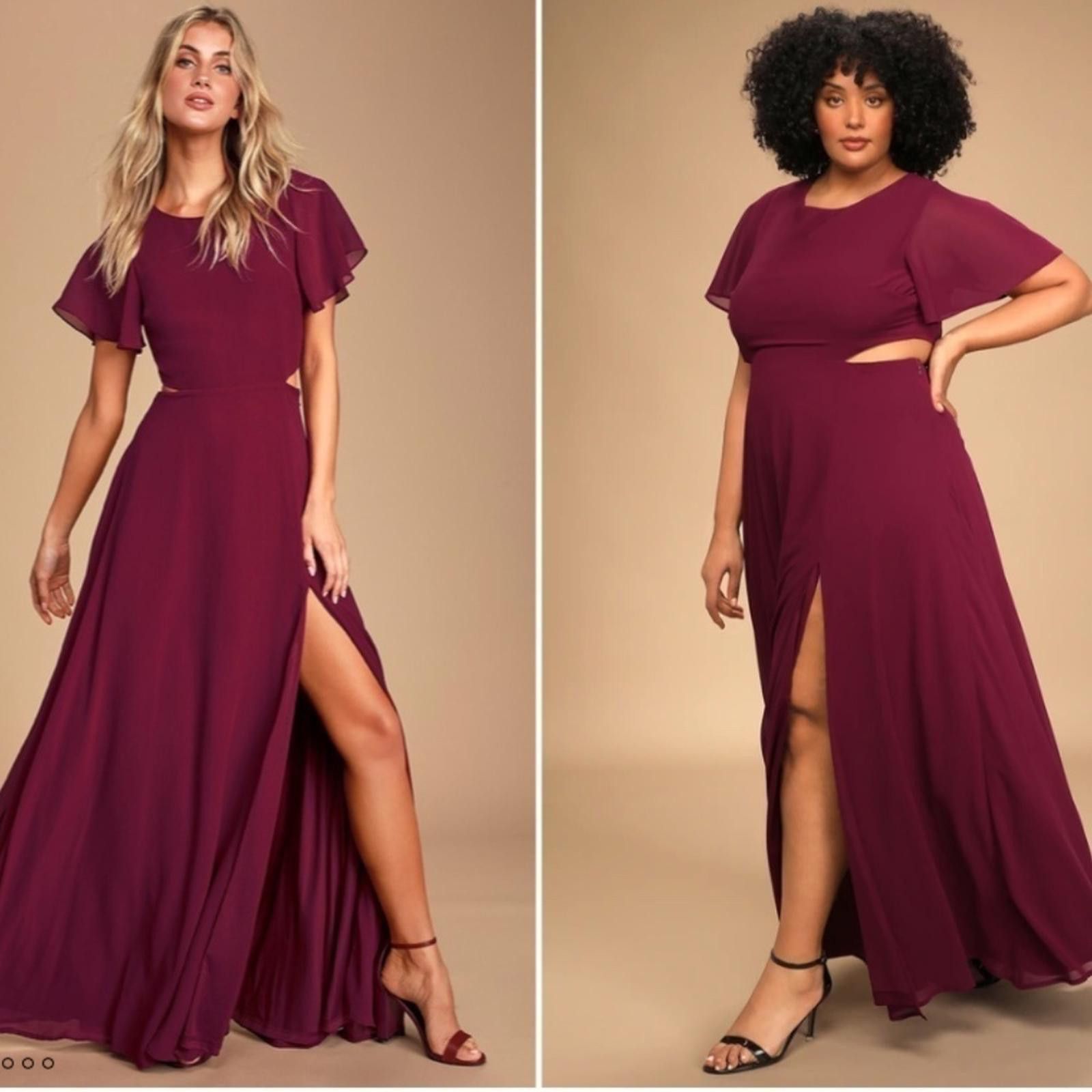 Lulus LULUS Elegant Wedding Bridesmaid Romantic Flowy Chic Maxi Size XS / US 0-2 / IT 36-38 - 1 Thumbnail