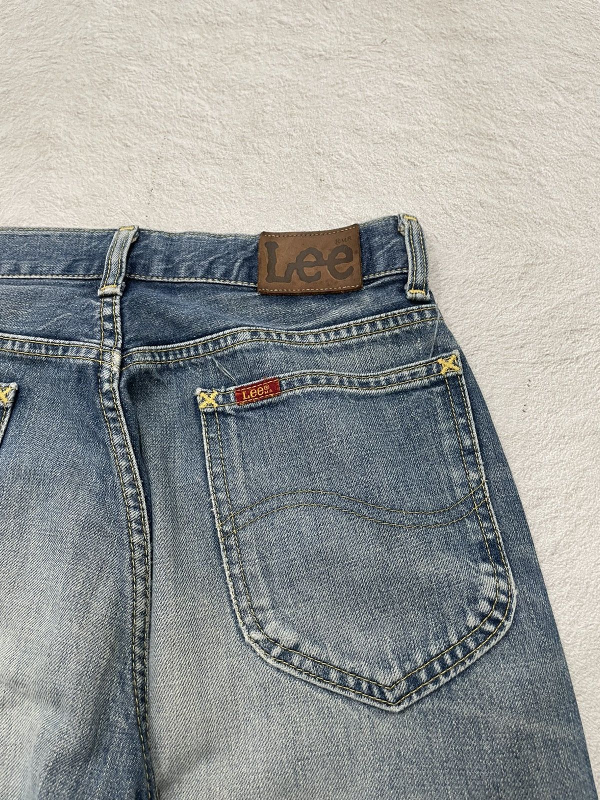 Japanese Brand 2000s Lee Rare Cargo Denim Dirty Washed Distressed if6was9 Size US 28 / EU 44 - 10 Thumbnail