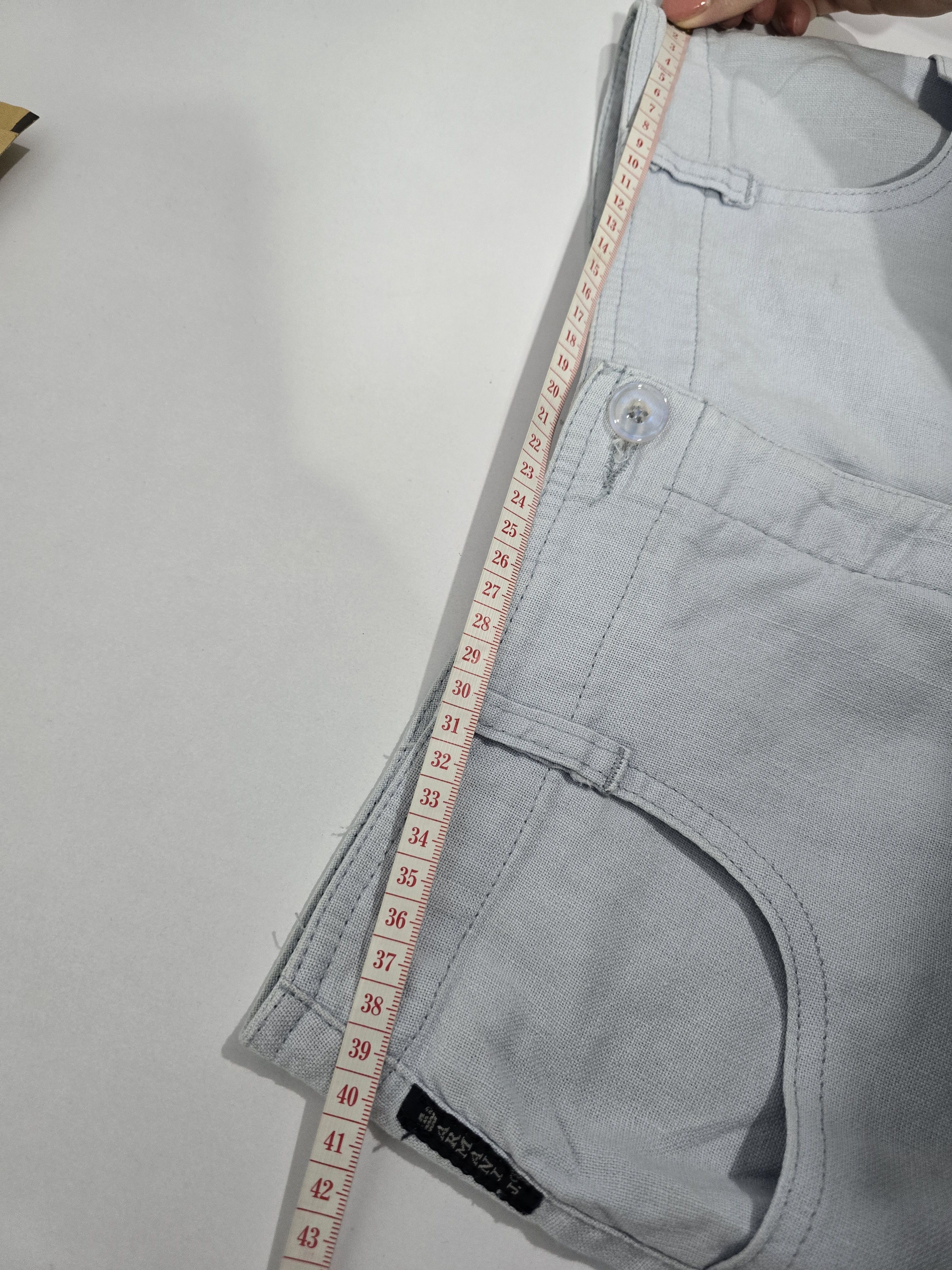 Giorgio Armani × Vintage ARMANI JEANS Vintage Size Medium LINEN EXCELLENT Size 30" / US 8 / IT 44 - 15 Thumbnail