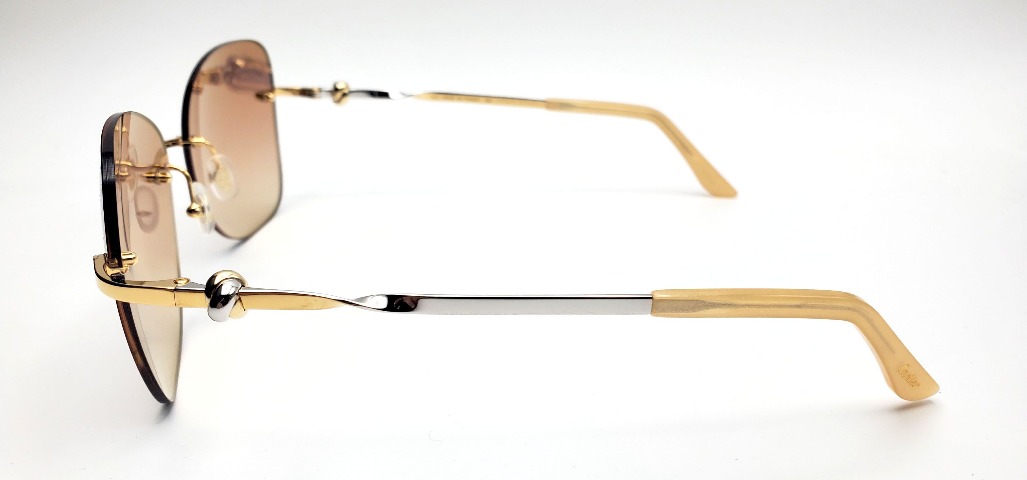 Cartier NEW! Cartier Gold Sunglasses CT00915 Size ONE SIZE - 7 Thumbnail
