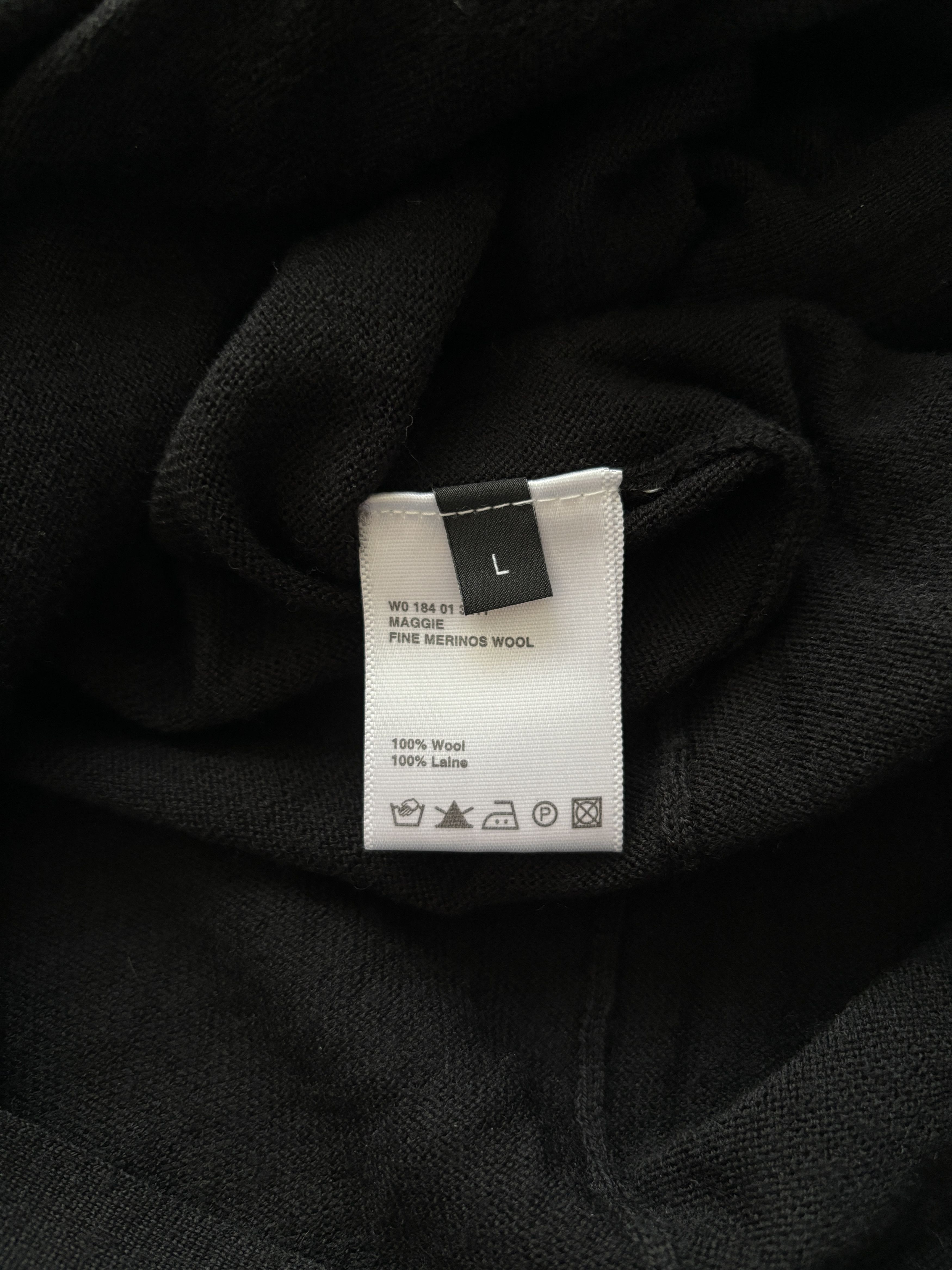 Joseph ⚡️QUICK SALE⚡️Joseph Black Marino Wool Dress with Zipper Size L / US 10 / IT 46 - 5 Thumbnail