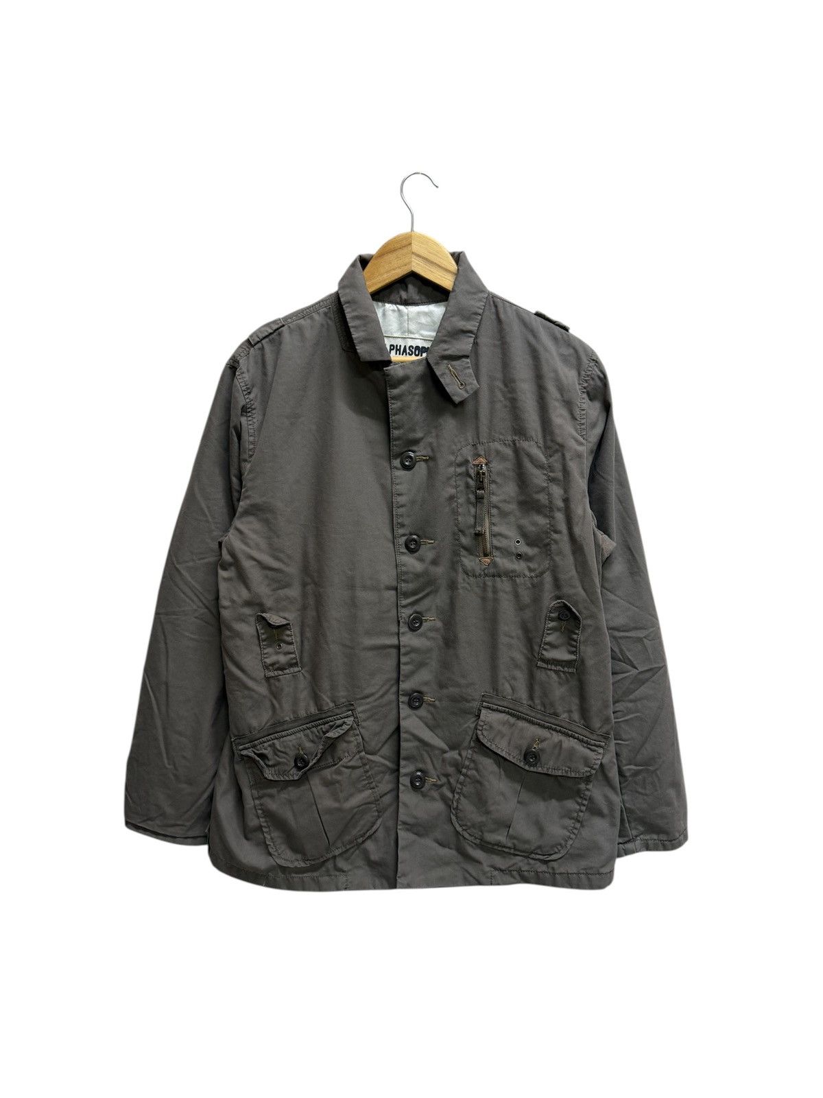Vintage Alphasophy Field Military Jacket Slang Pocket Size US M / EU 48-50 / 2 - 1 Thumbnail