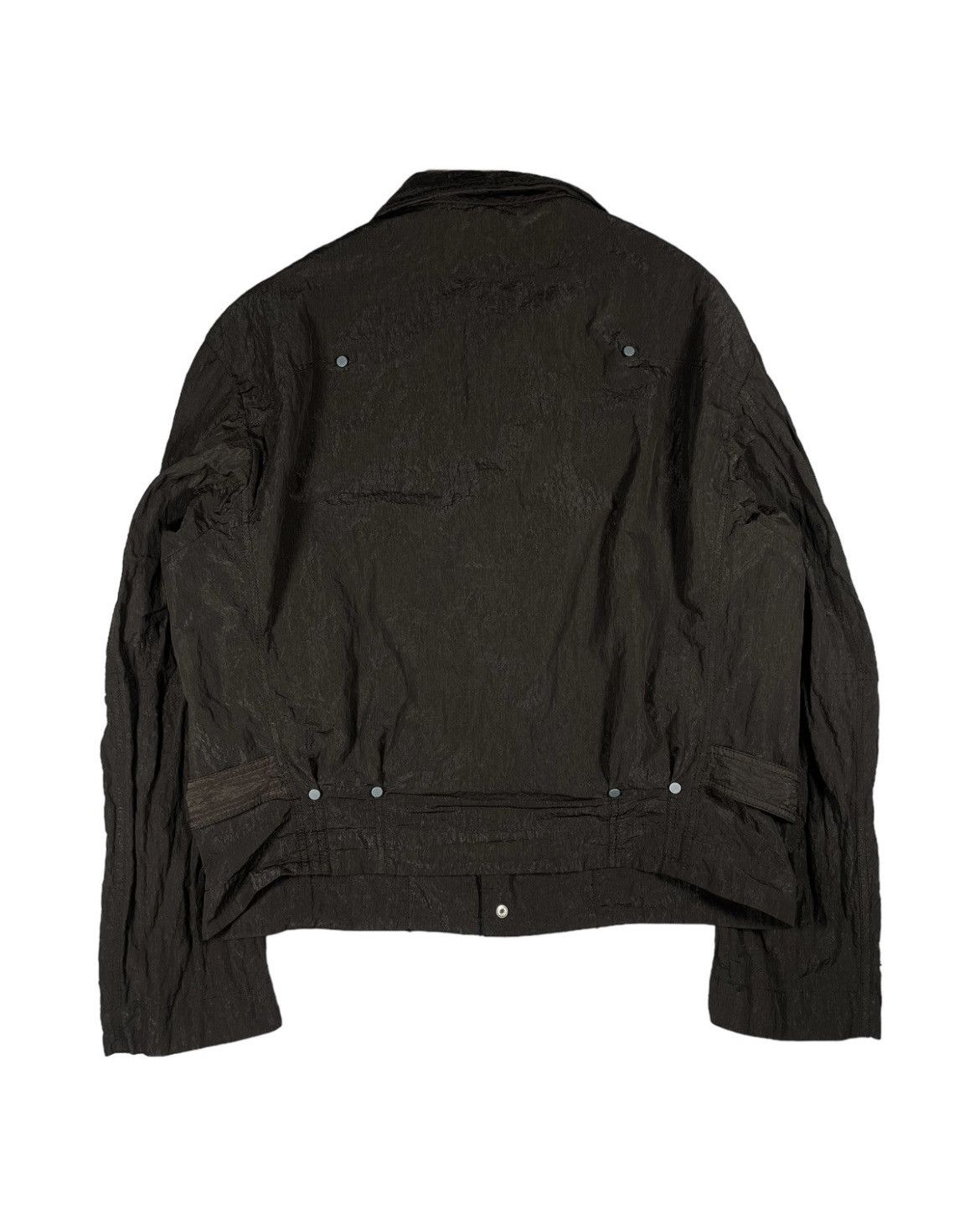 Omar Afridi SS23 Garment Dyed Nylon Cropped Jacket Size US M / EU 48-50 / 2 - 2 Thumbnail